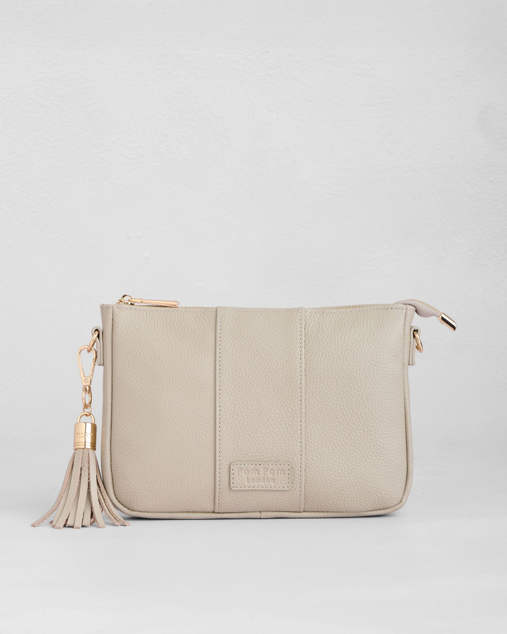 Pom Pom London City Slim Bag Stone