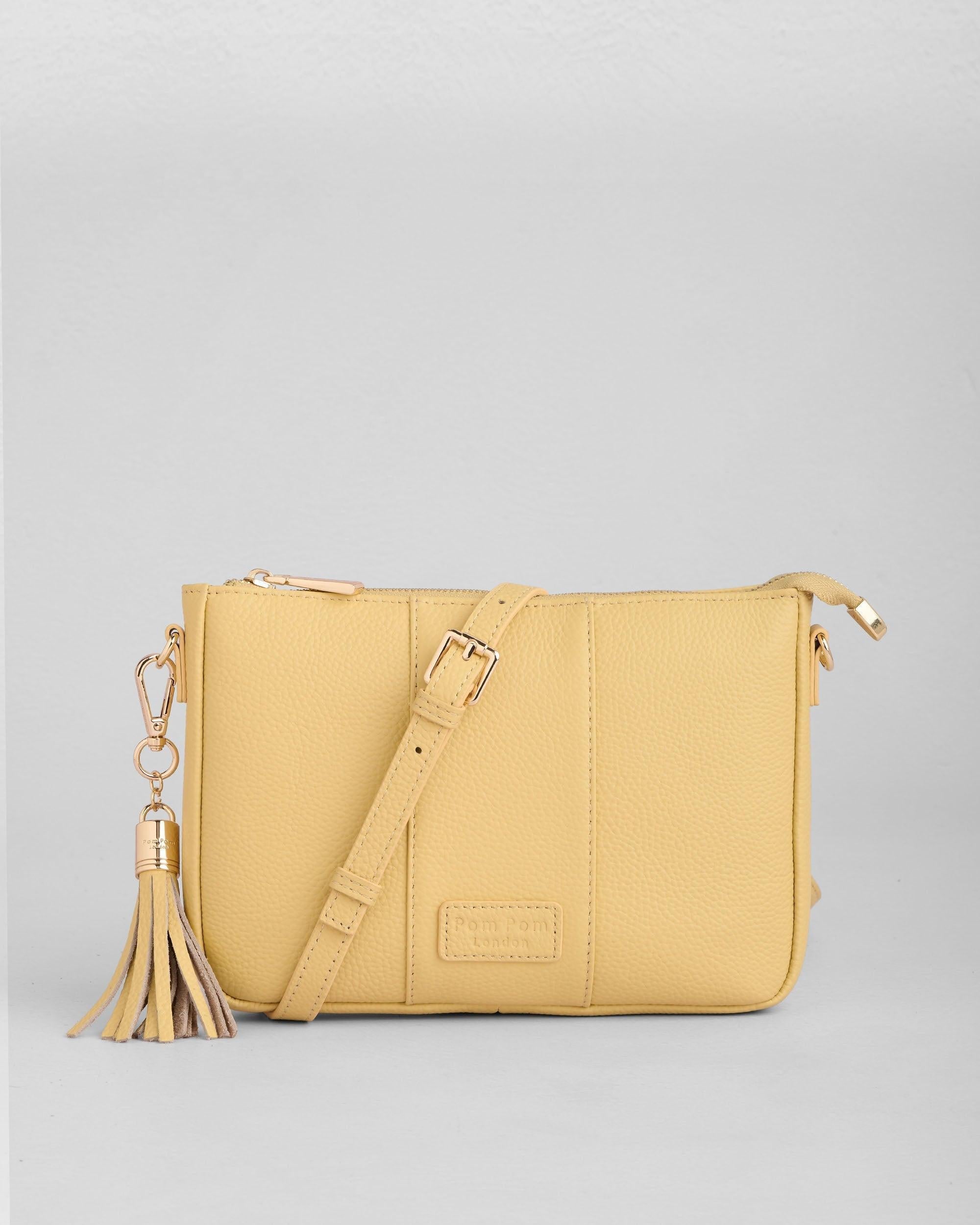 Pom Pom London City Slim Bag Straw