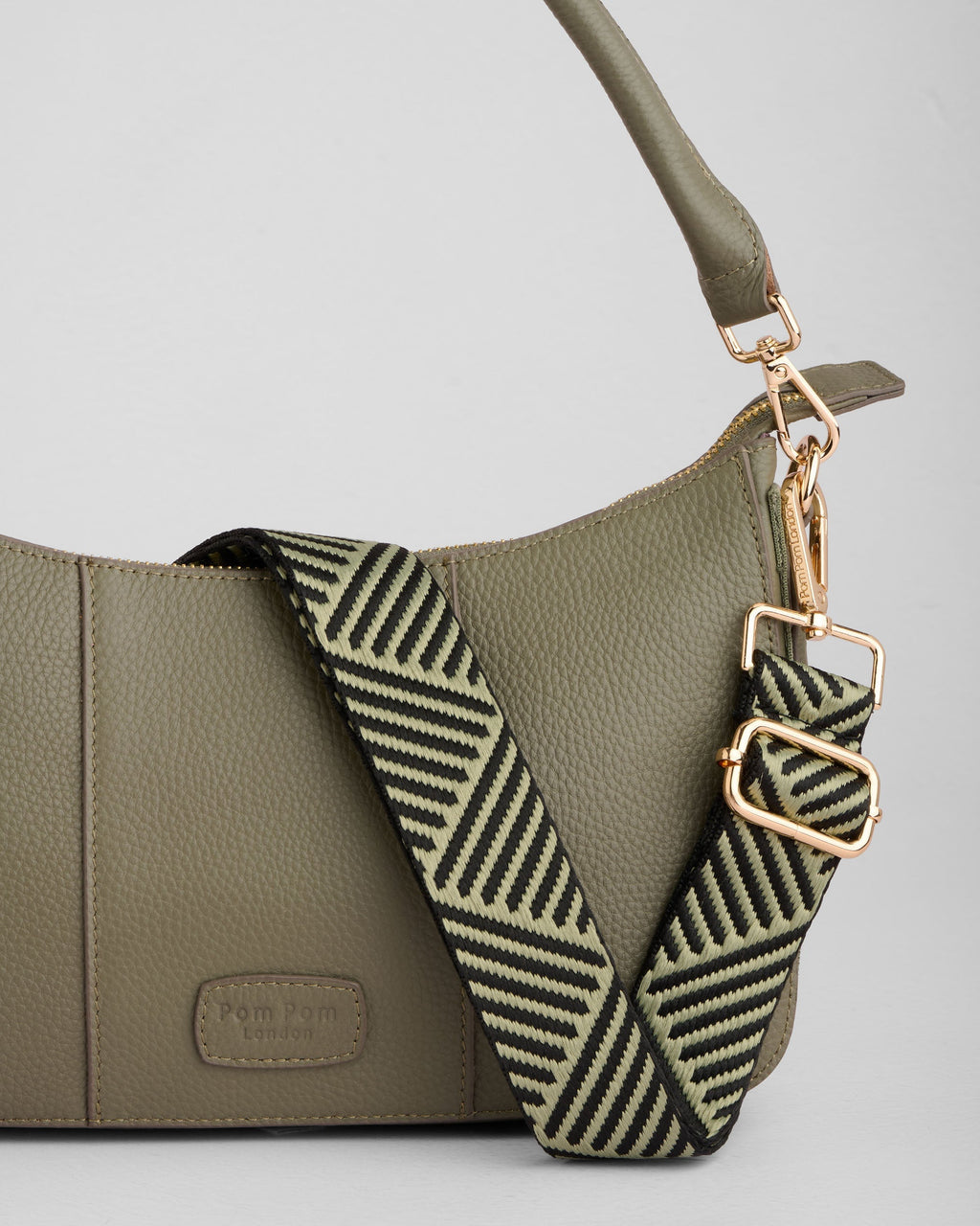Pom Pom London Edgware Bag Sage Green