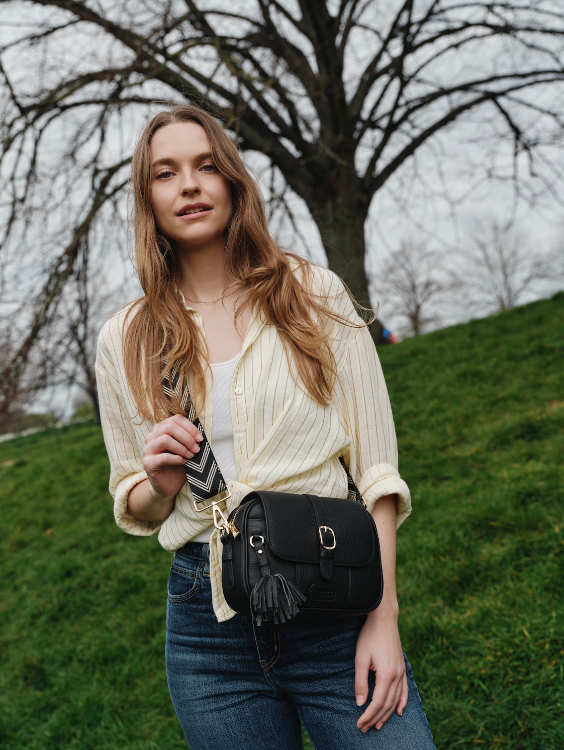 Pom Pom London Finsbury Bag Black