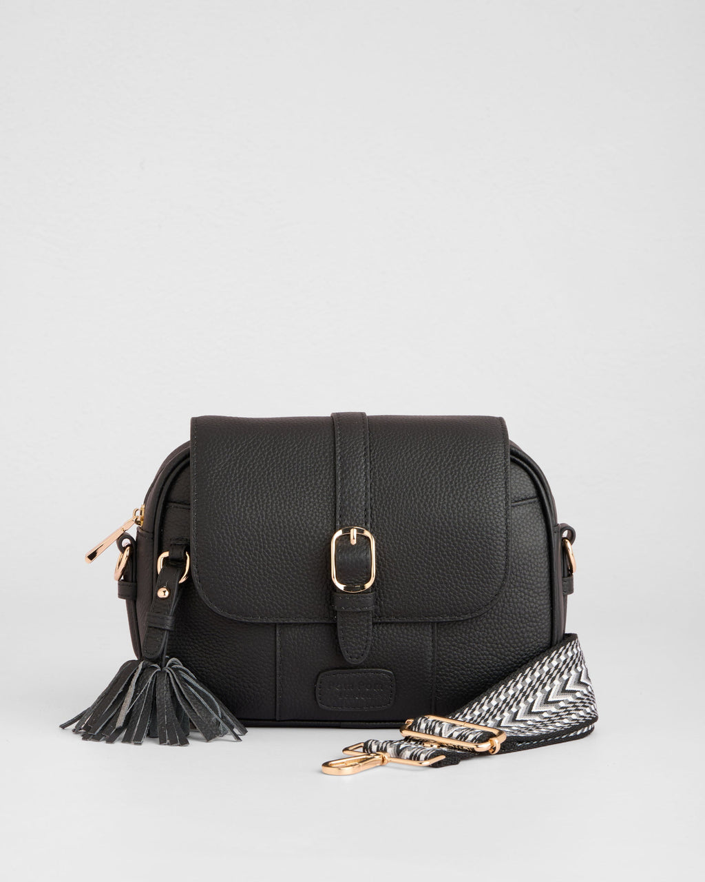 Pom Pom London Finsbury Bag Black