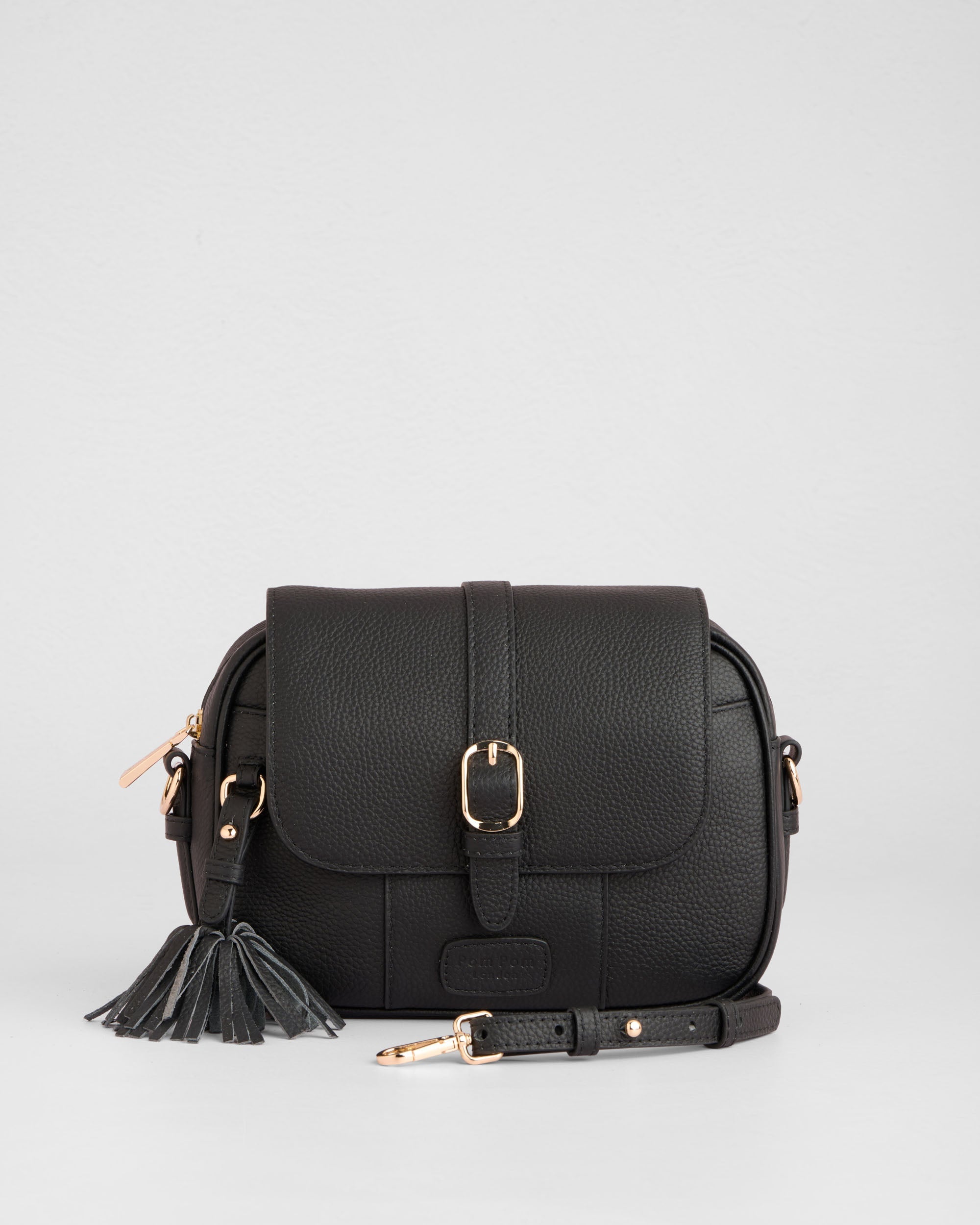 Pom Pom London Finsbury Bag Black