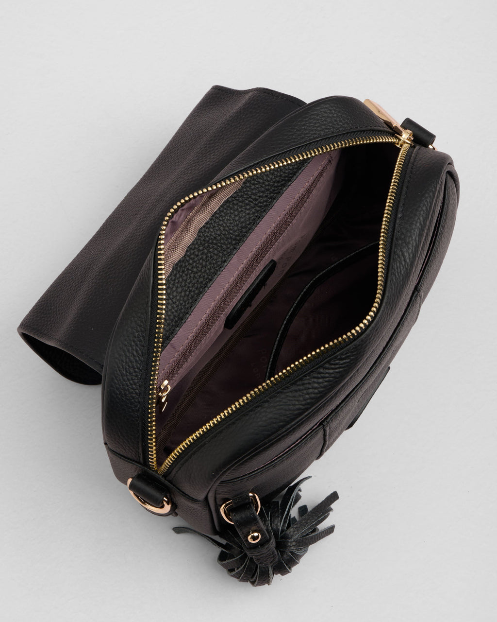 Pom Pom London Finsbury Bag Black