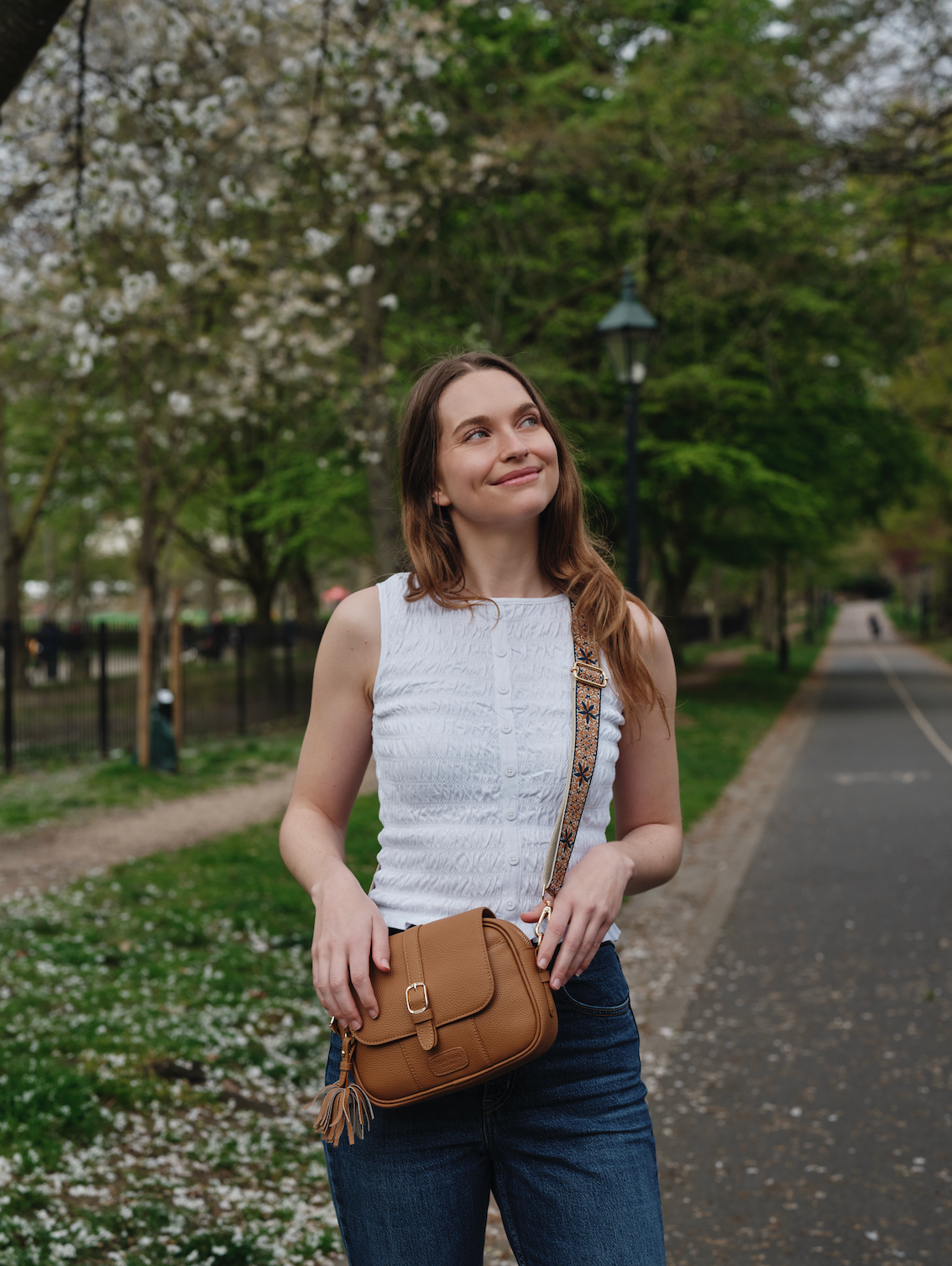 Pom Pom London Finsbury Bag Maple