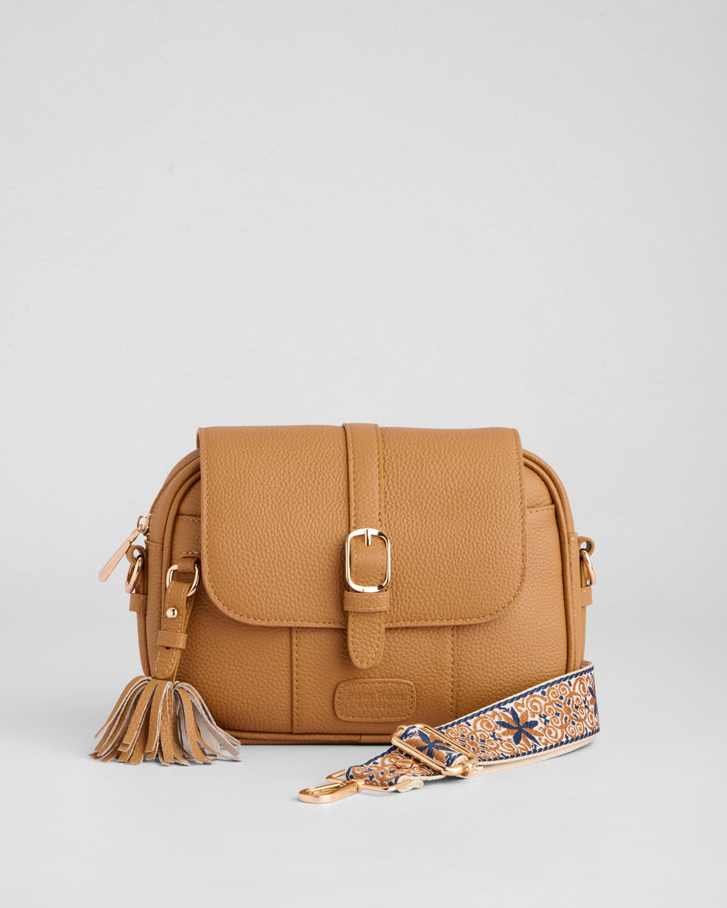 Pom Pom London Finsbury Bag Maple