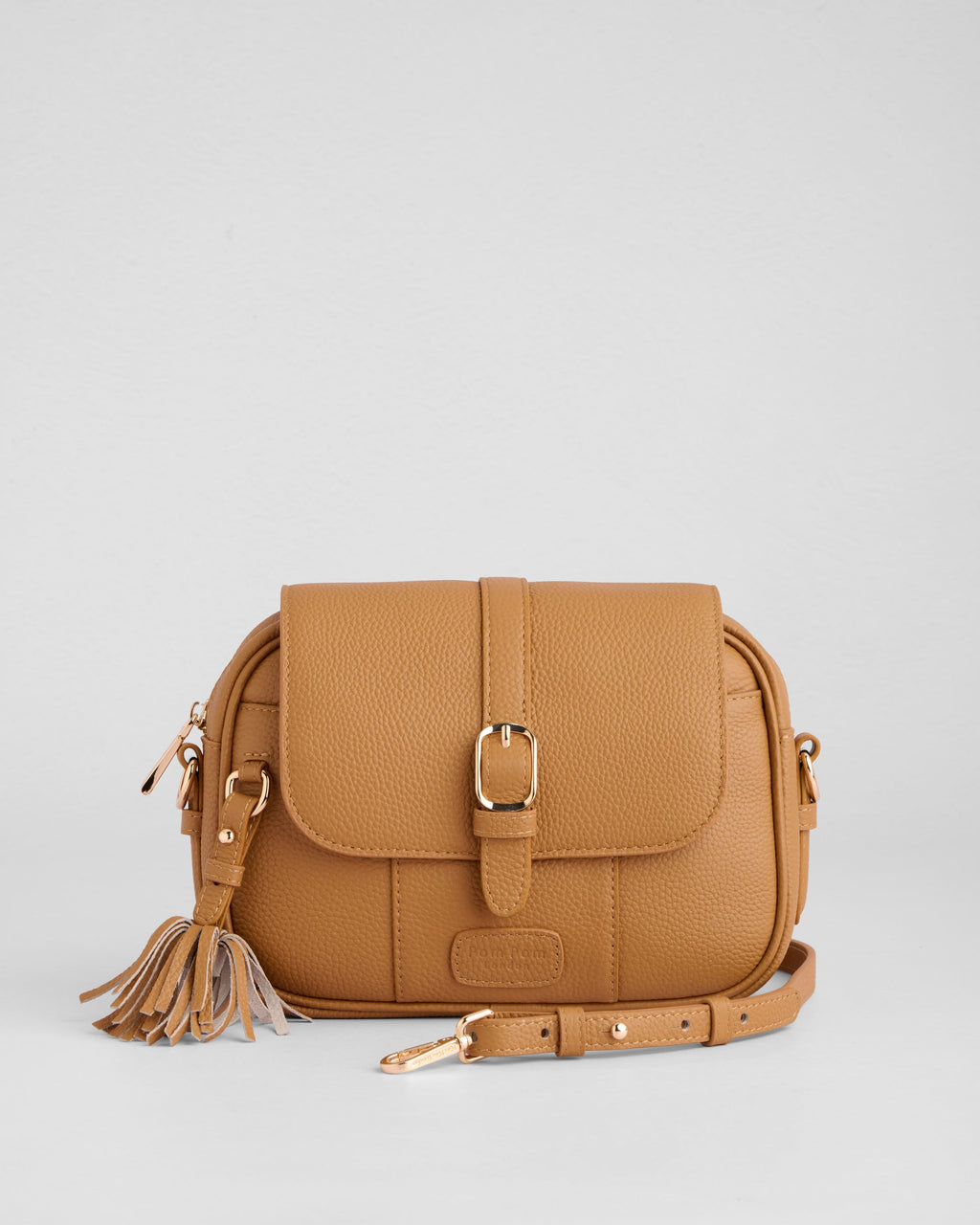 Pom Pom London Finsbury Bag Maple