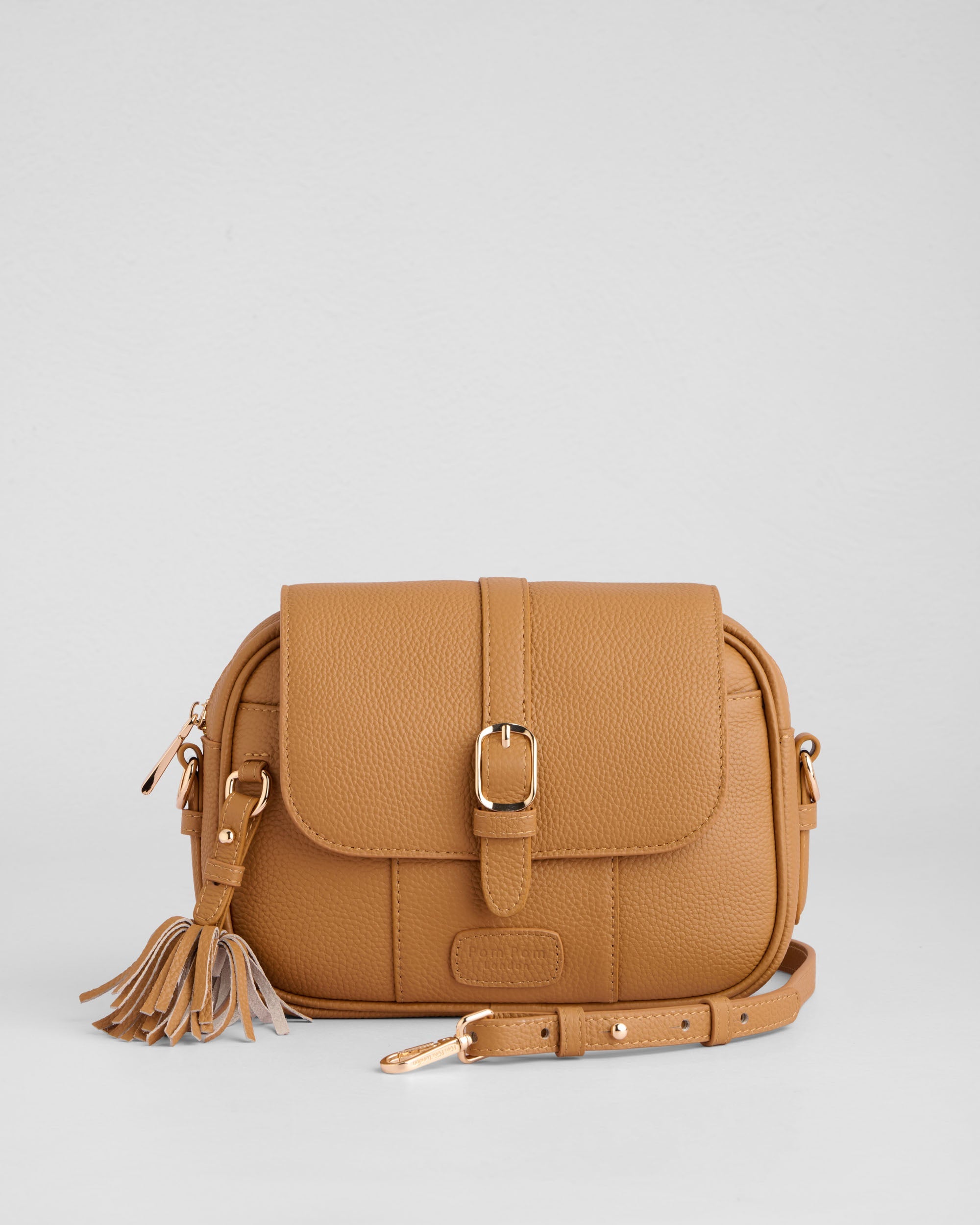 Pom Pom London Finsbury Bag Maple