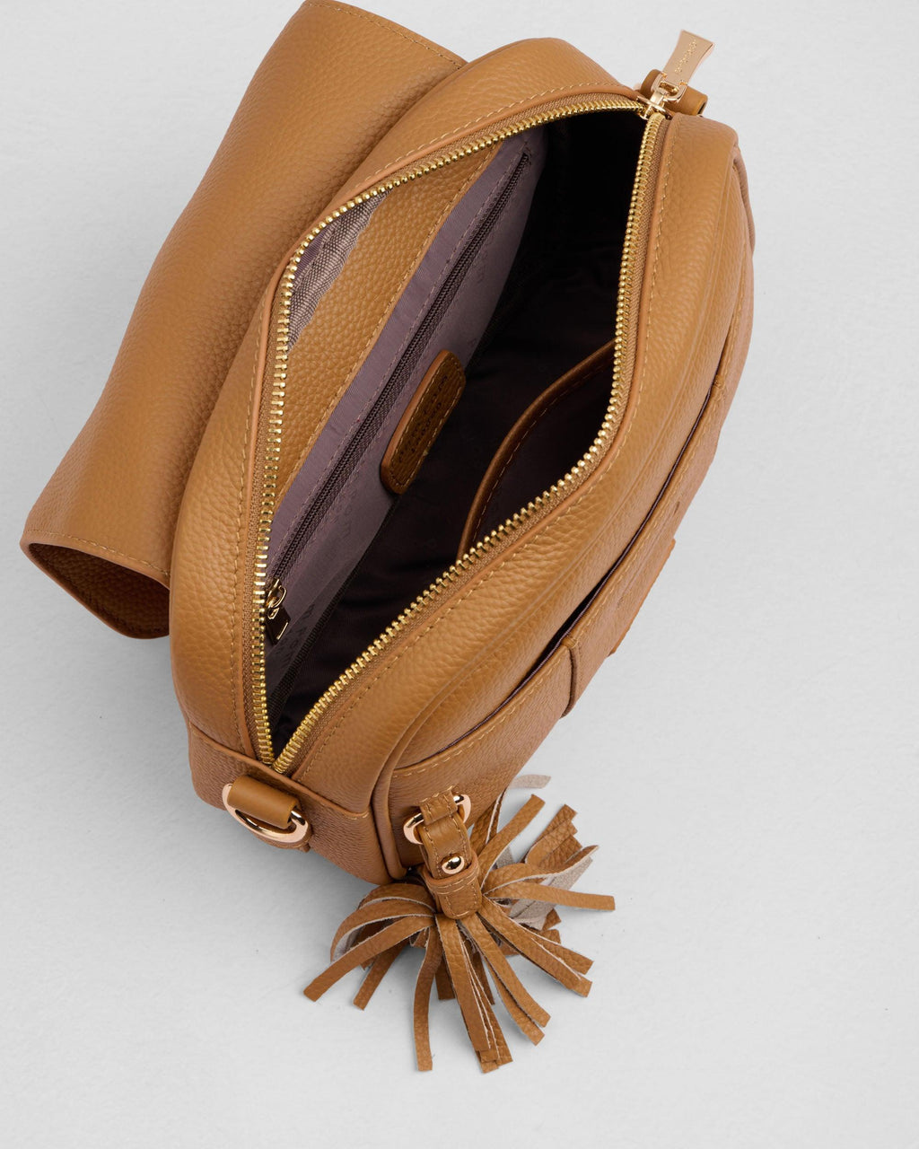 Pom Pom London Finsbury Bag Maple