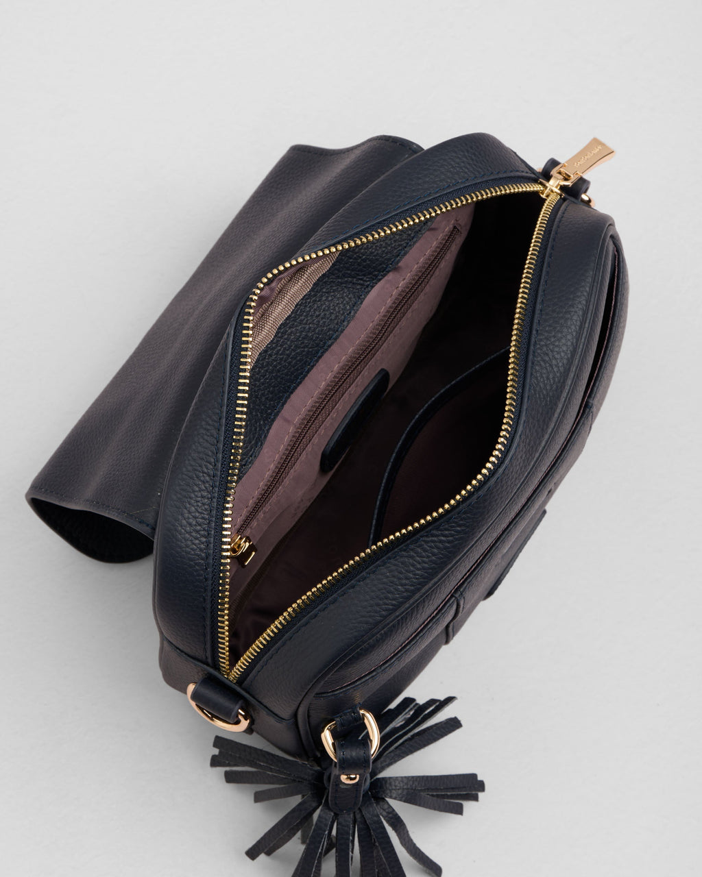 Pom Pom London Finsbury Bag Navy