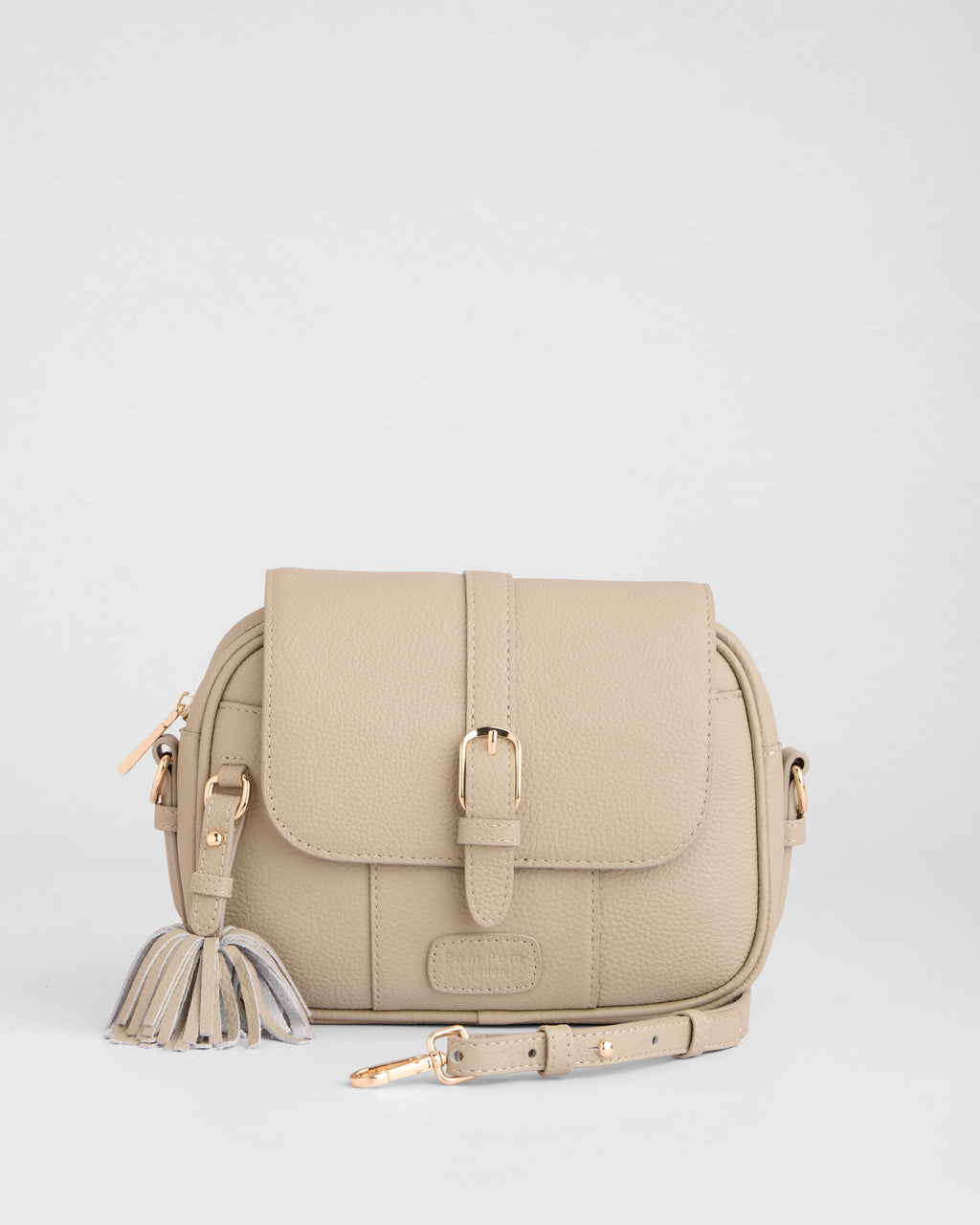 Pom Pom London Finsbury Bag Stone
