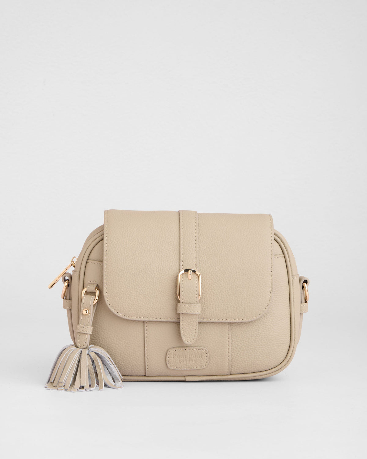 Pom Pom London Finsbury Bag Stone