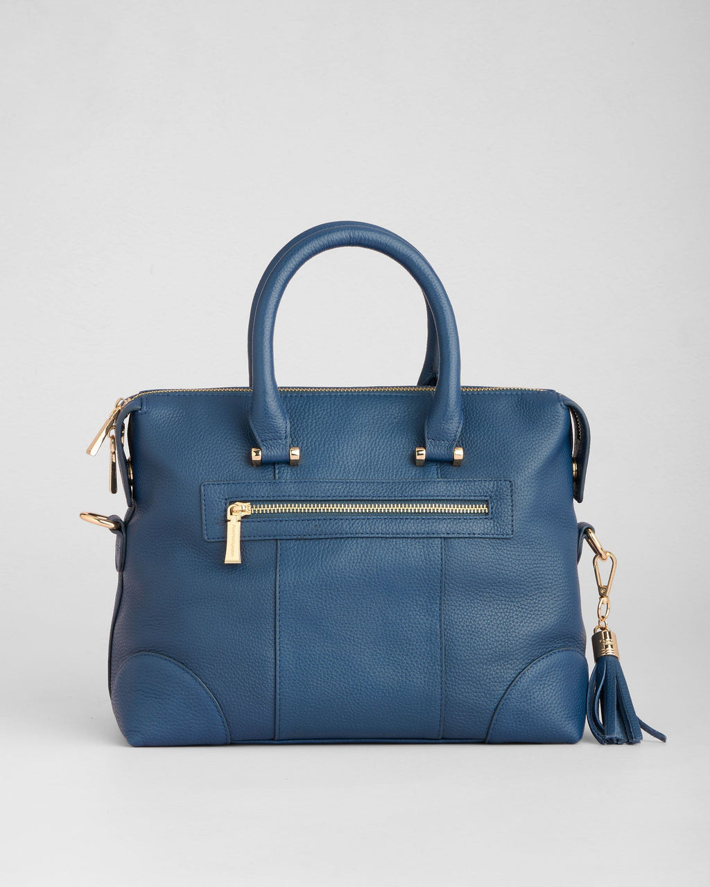 Pom Pom London Greenwich Bag Moonlight Blue