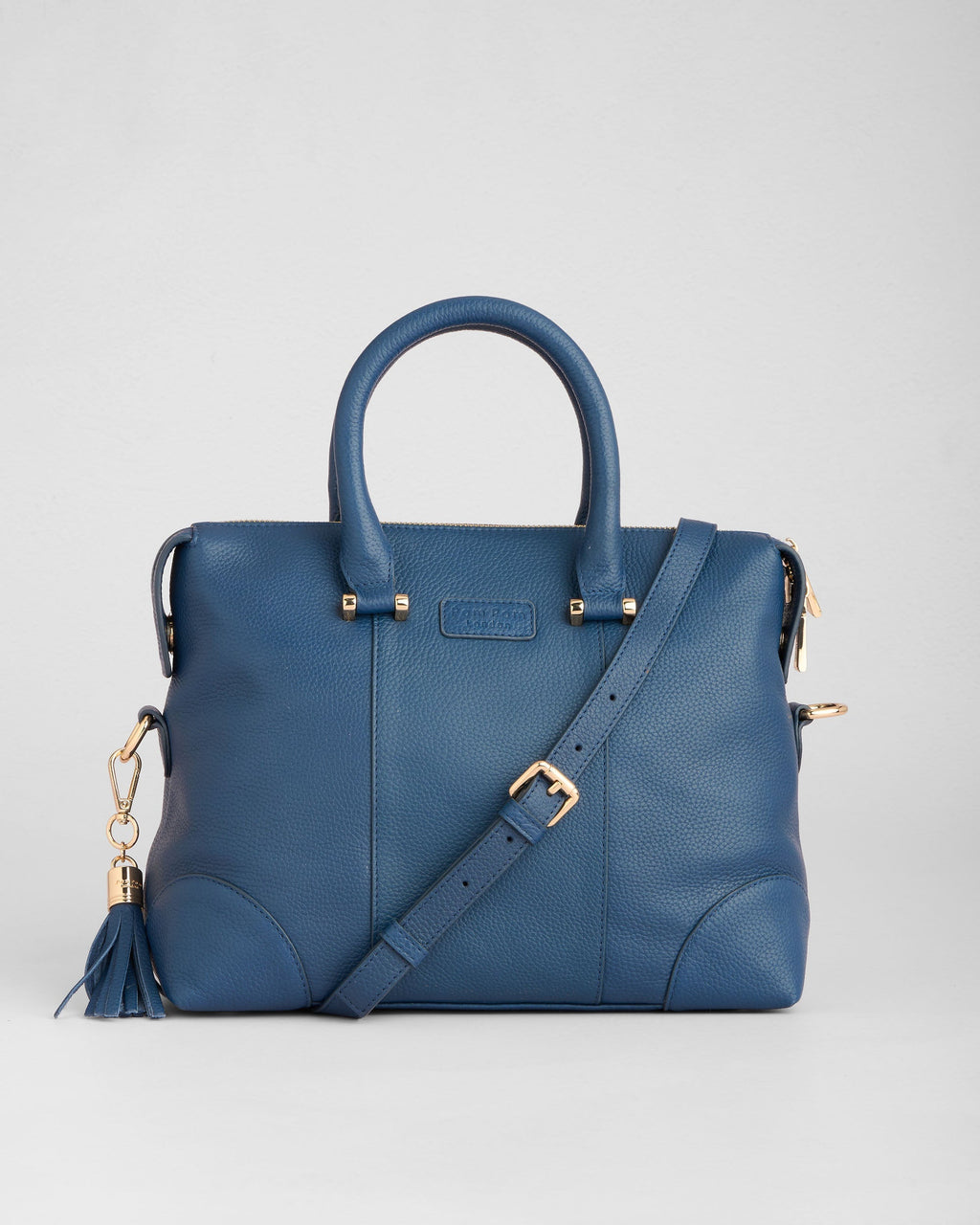 Pom Pom London Greenwich Bag Moonlight Blue