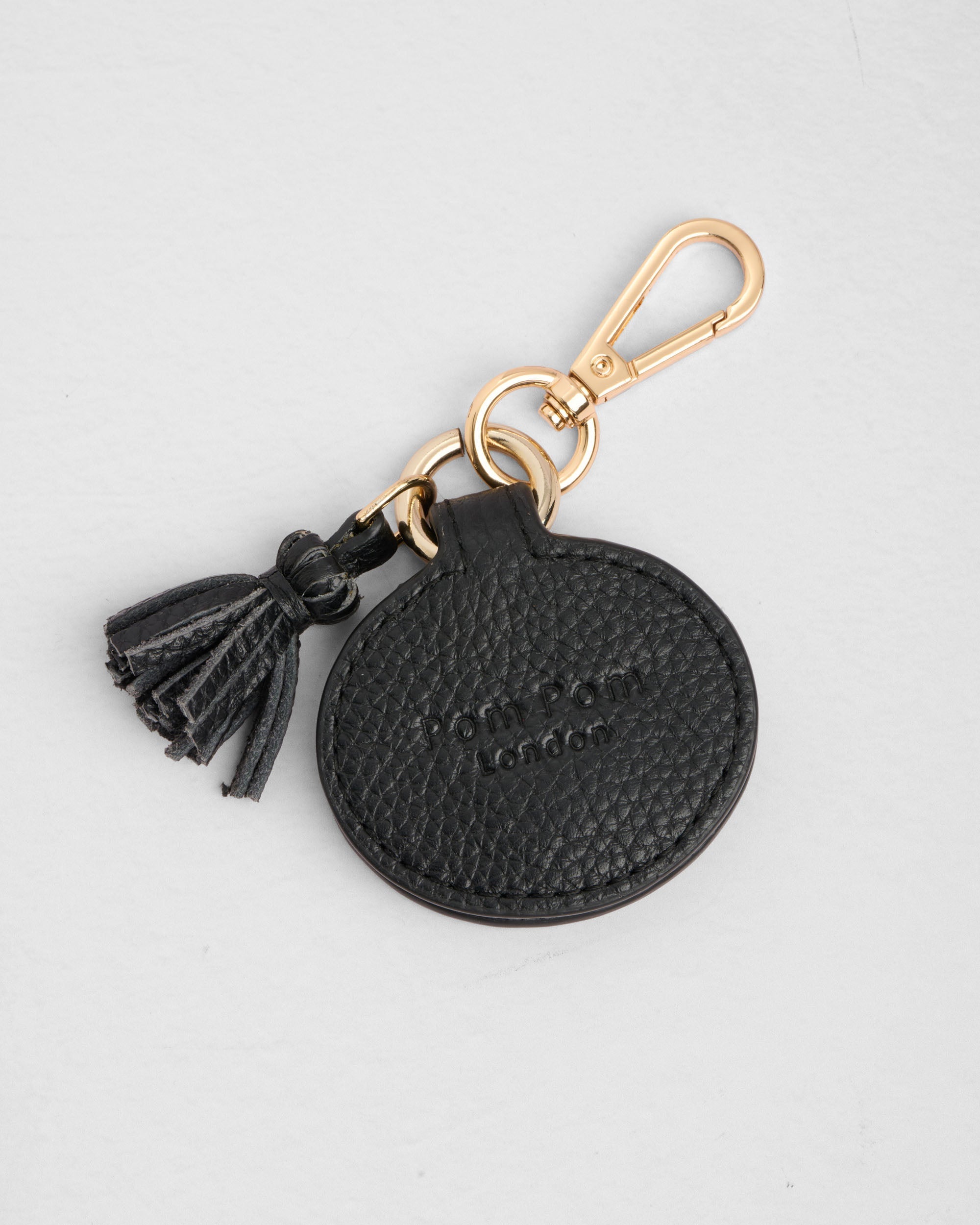 Pom Pom London Hat Clip Black