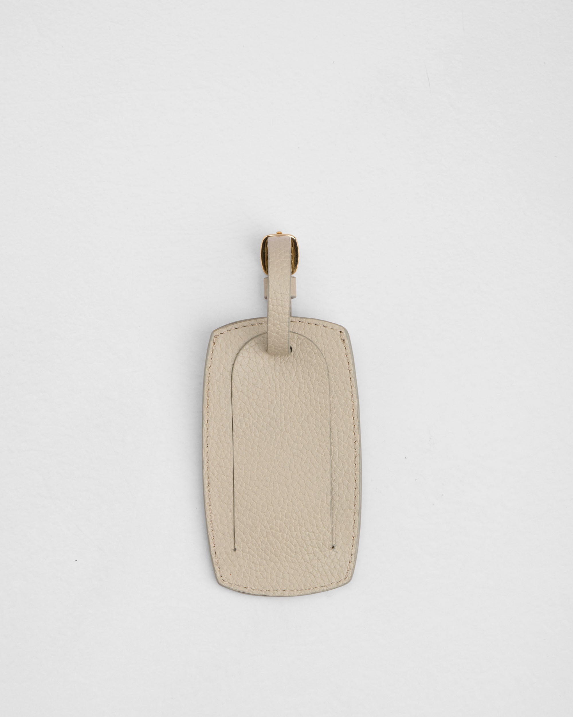 Pom Pom London Luggage Tag Stone