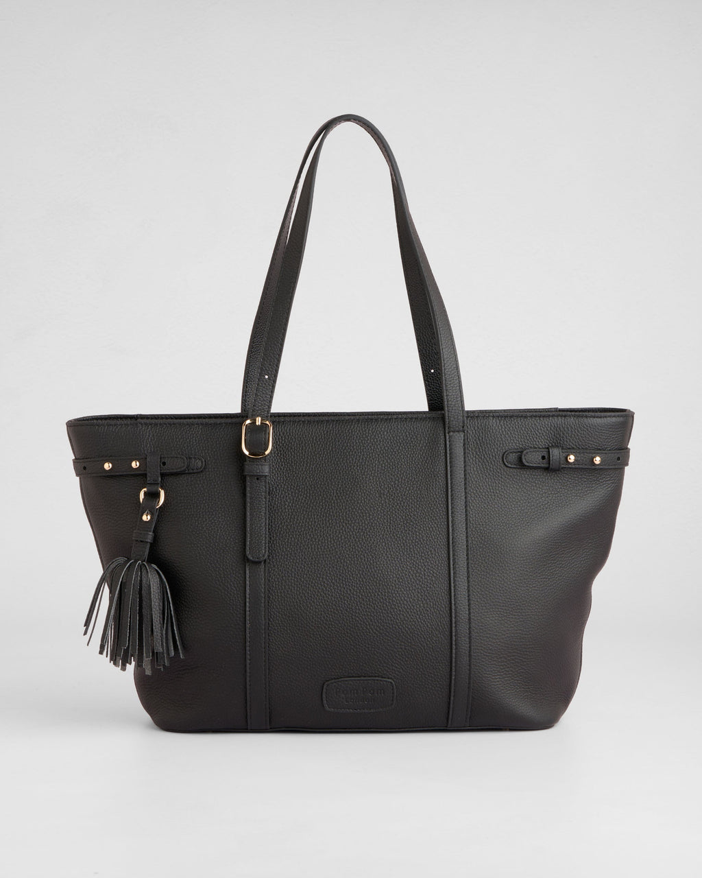 Pom Pom London Pelham Tote Bag Black