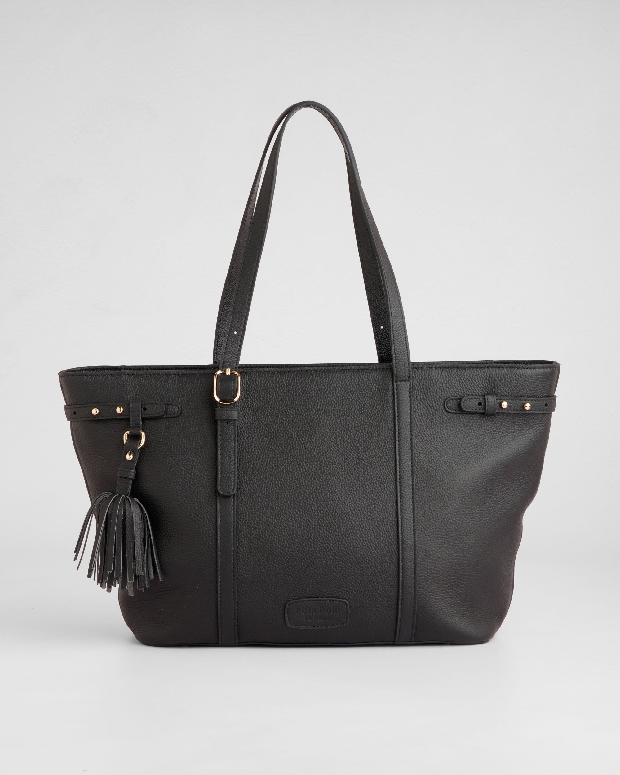 Pom Pom London Pelham Tote Bag Black