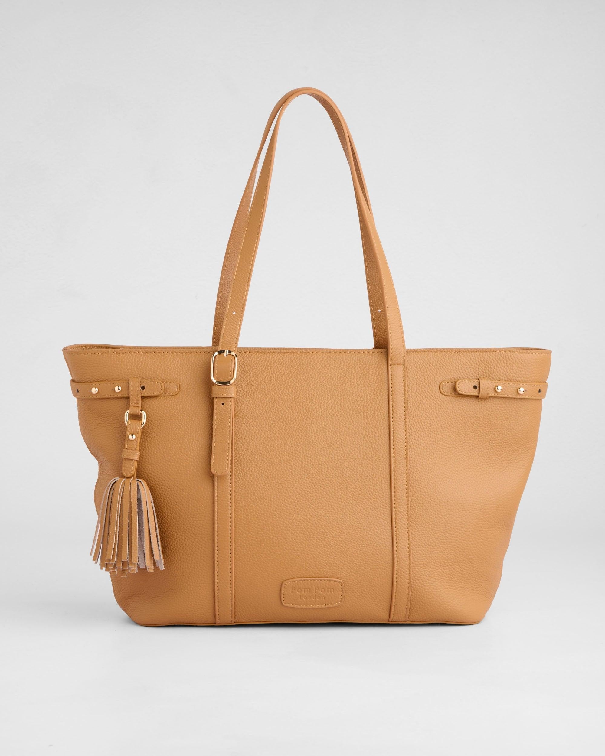 Pom Pom London Pelham Tote Bag Maple