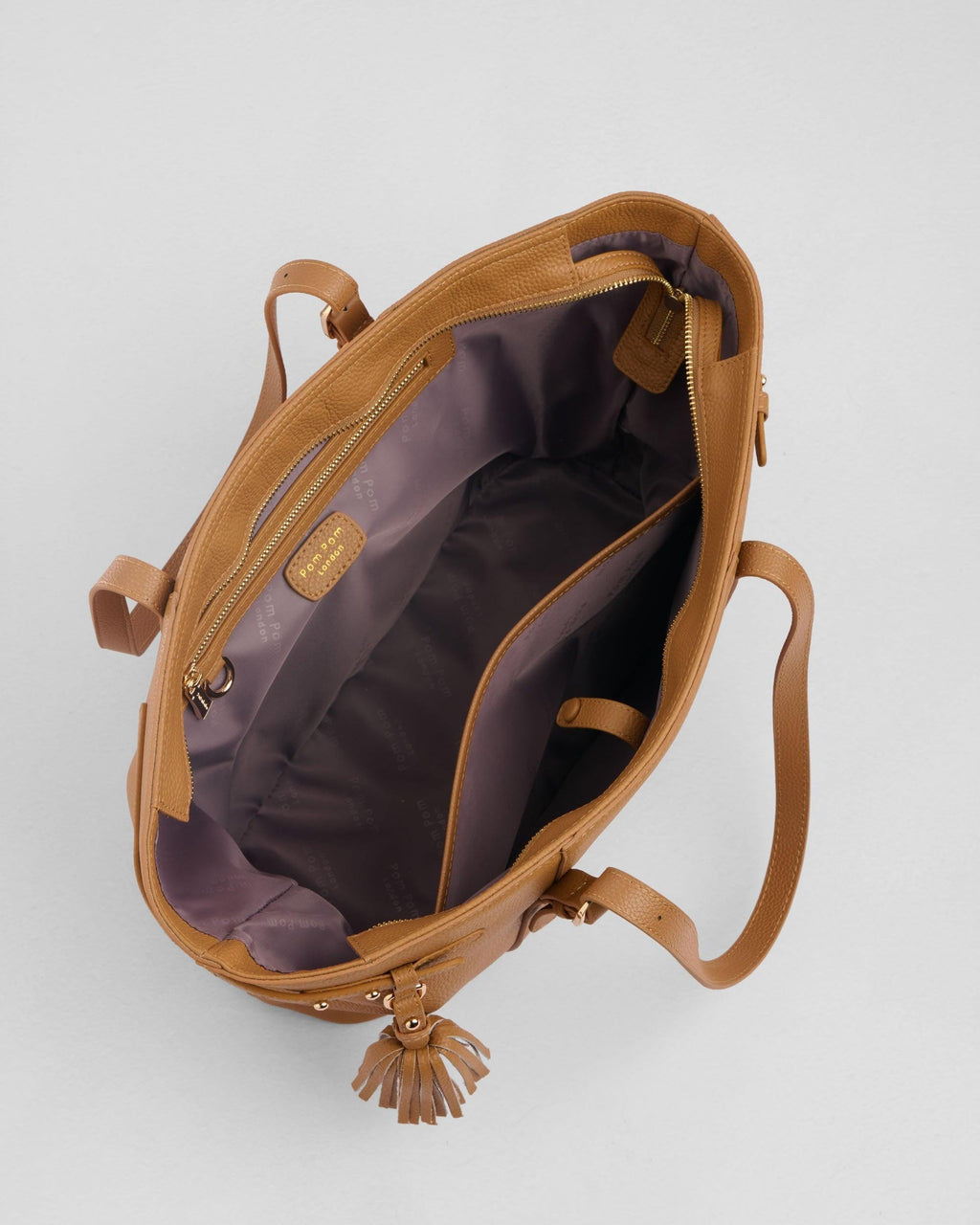Pom Pom London Pelham Tote Bag Maple