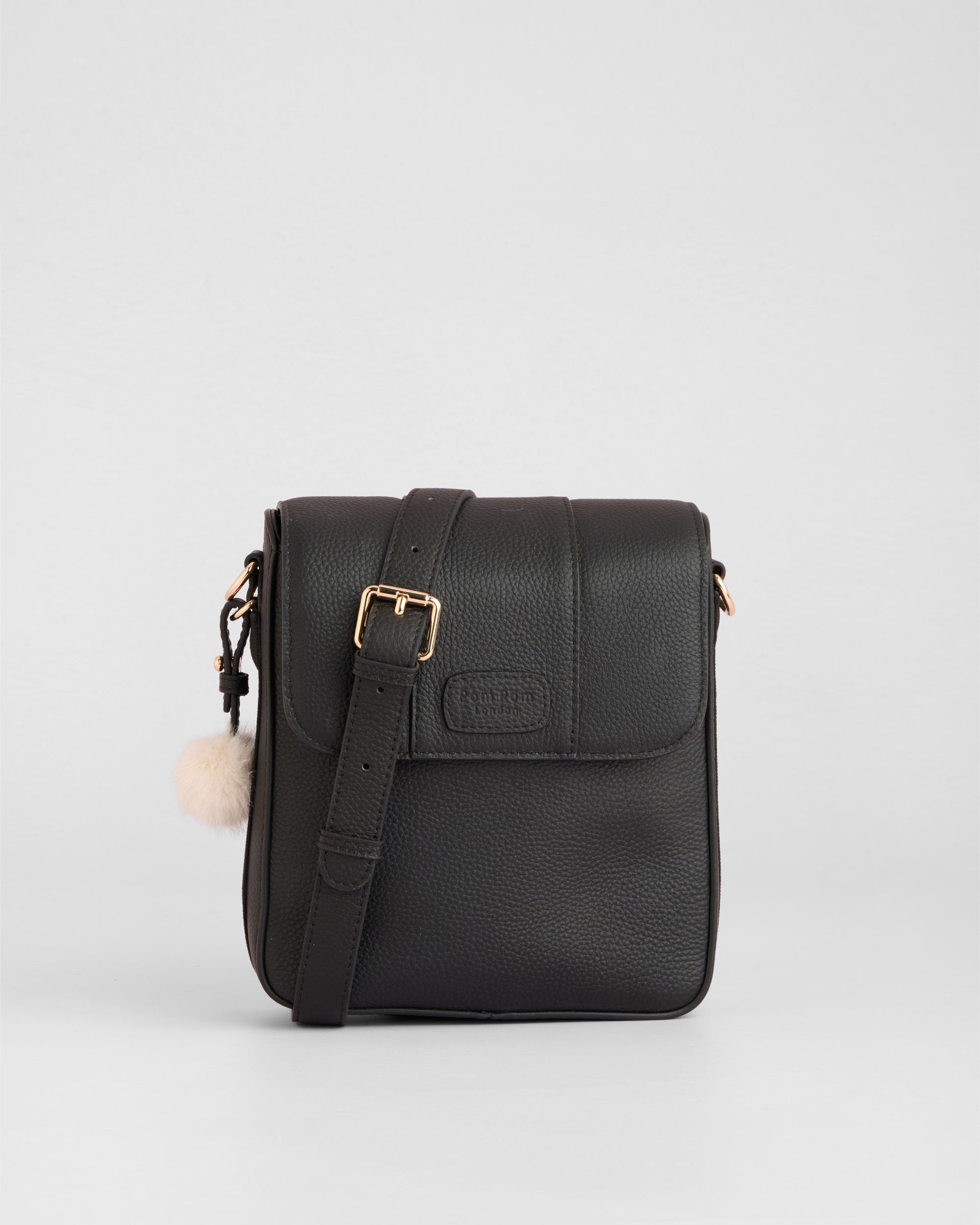 Pom Pom London Portman Bag Black