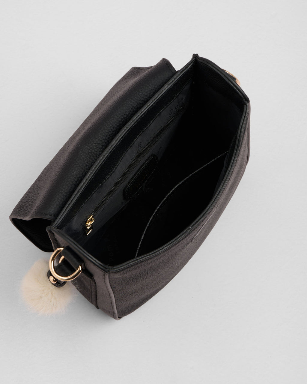 Pom Pom London Portman Bag Black