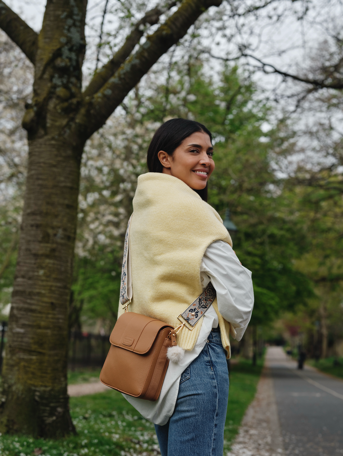 Pom Pom London Portman Bag Maple