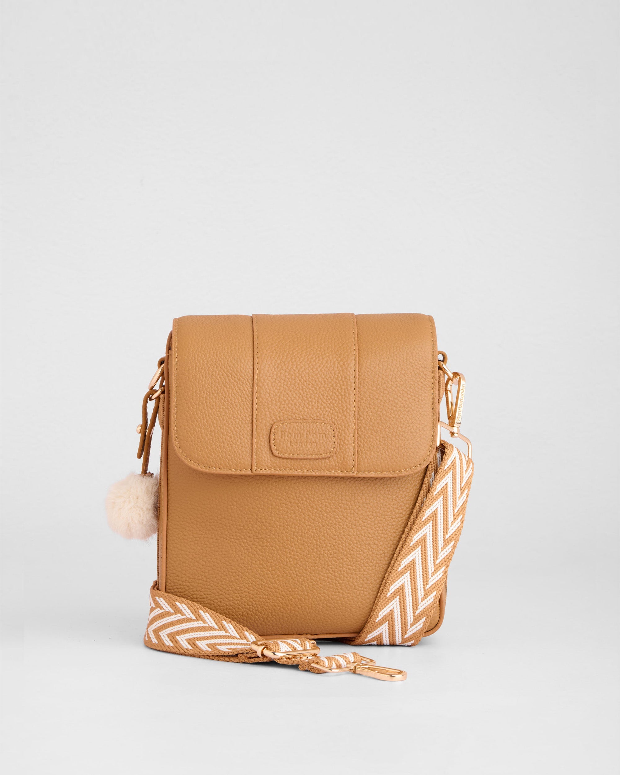 Pom Pom London Portman Bag Maple