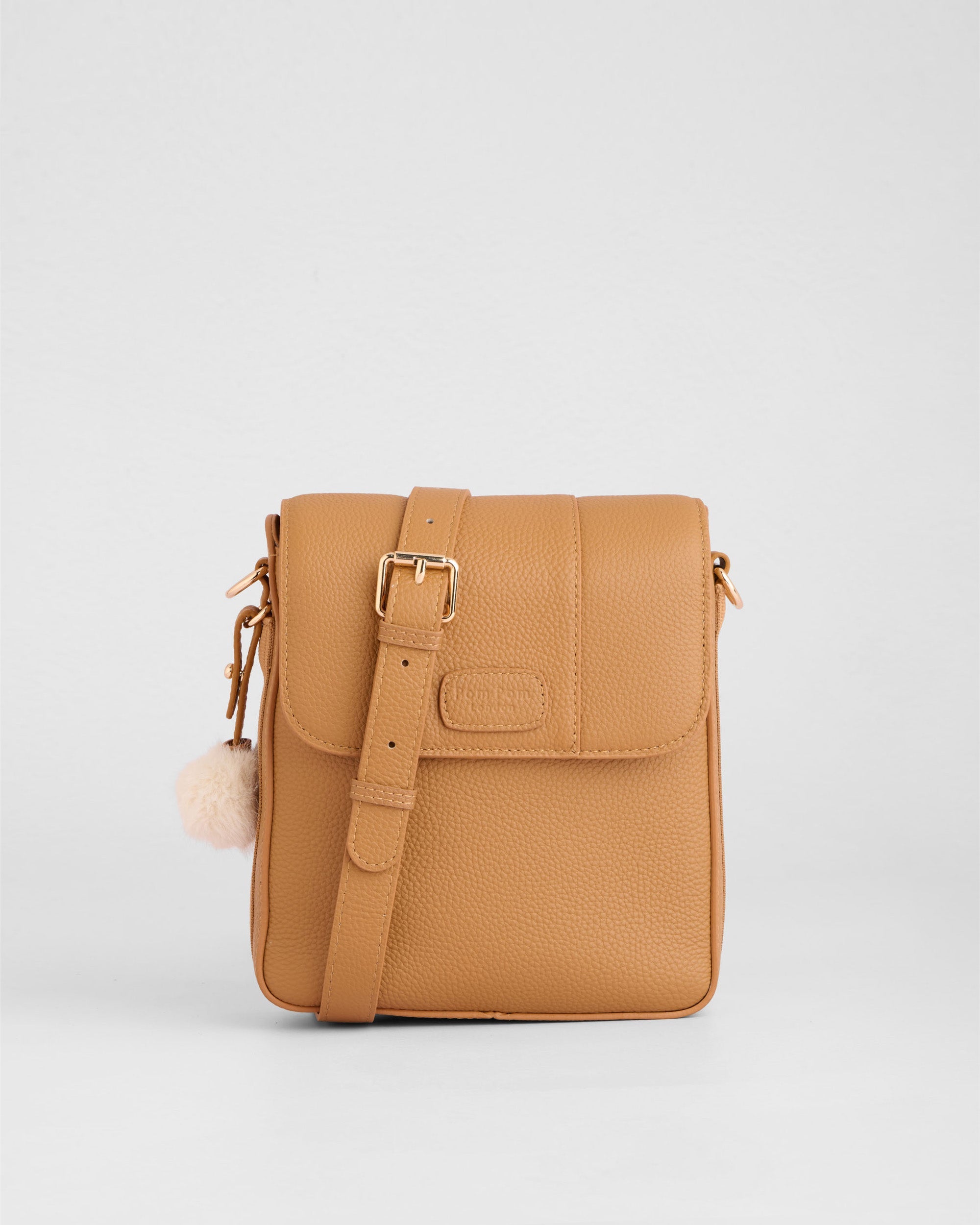 Pom Pom London Portman Bag Maple