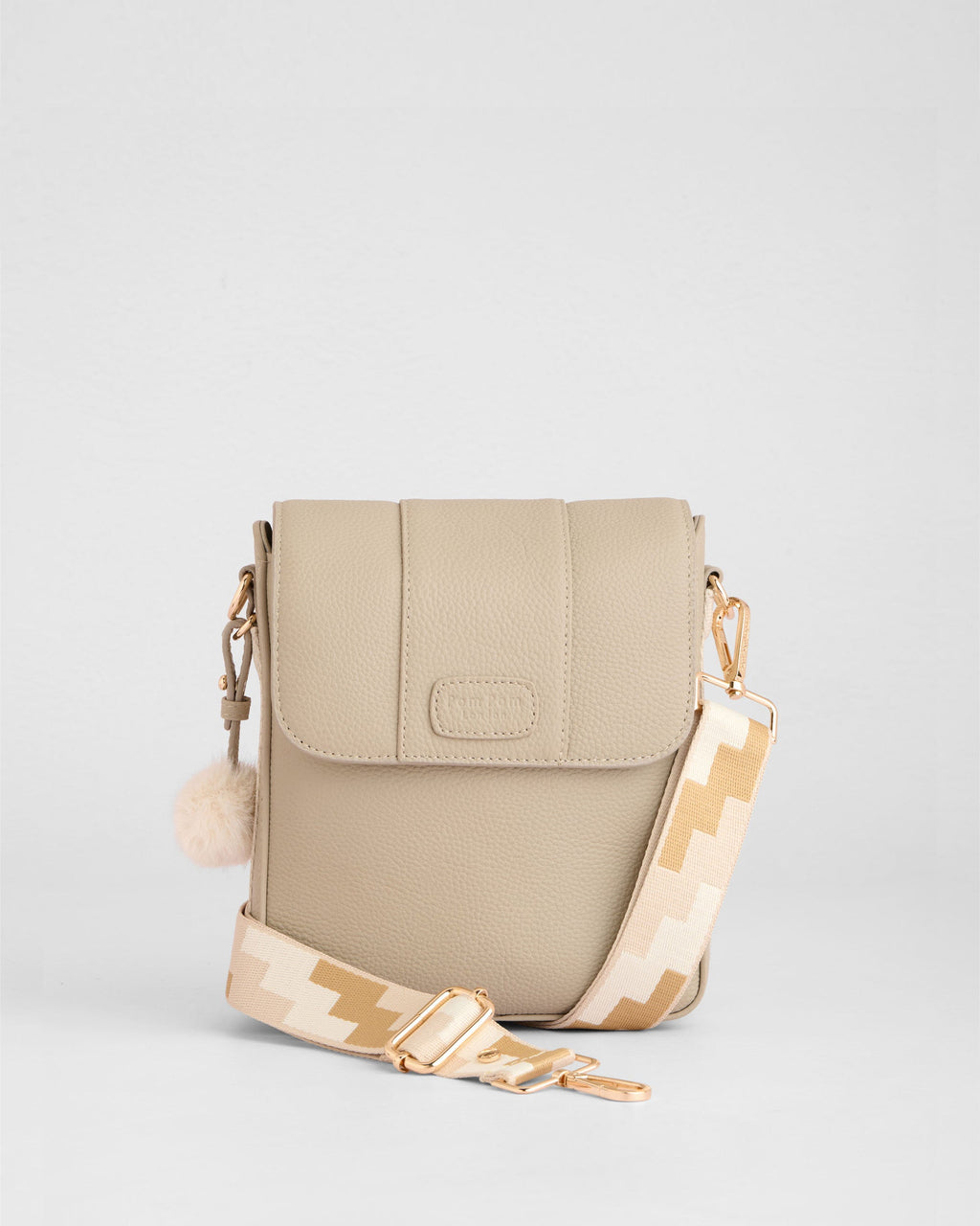 Pom Pom London Portman Bag Stone