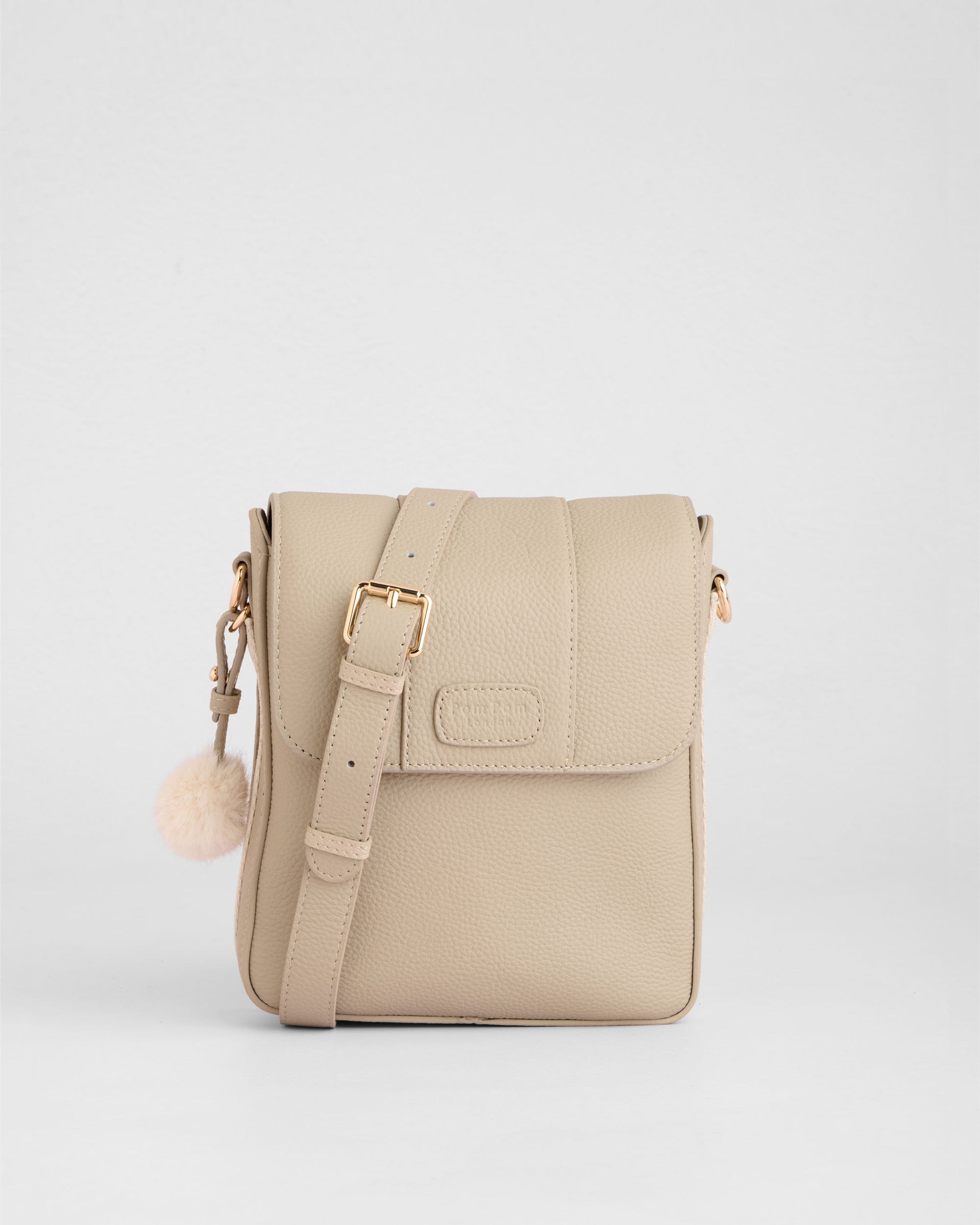 Pom Pom London Portman Bag Stone