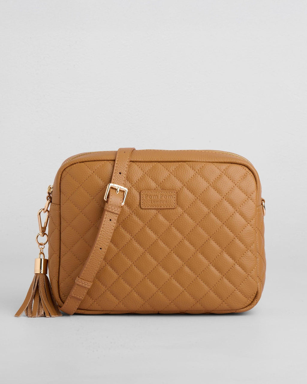 Pom Pom London Quilted City Plus Bag Maple