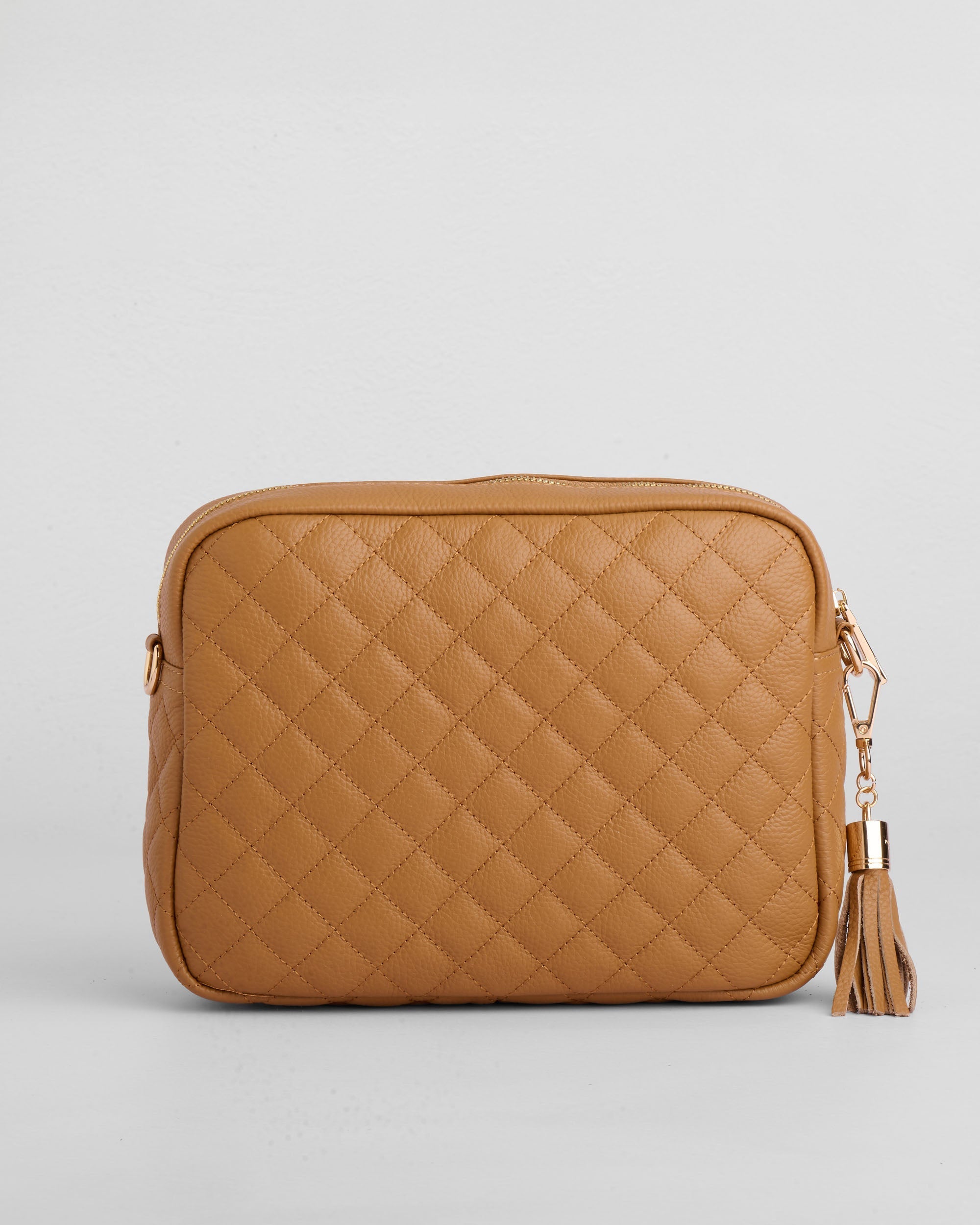 Pom Pom London Quilted City Plus Bag Maple