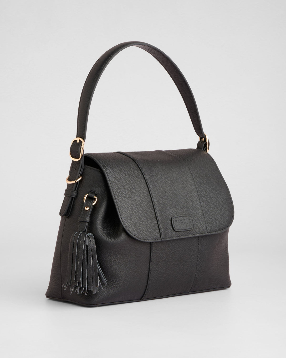 Pom Pom London Strand Bag Black
