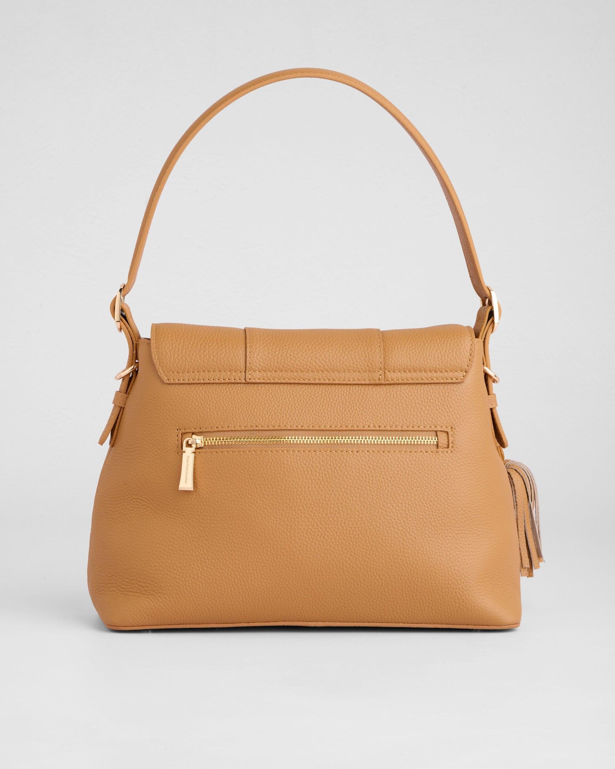 Pom Pom London Strand Bag Maple