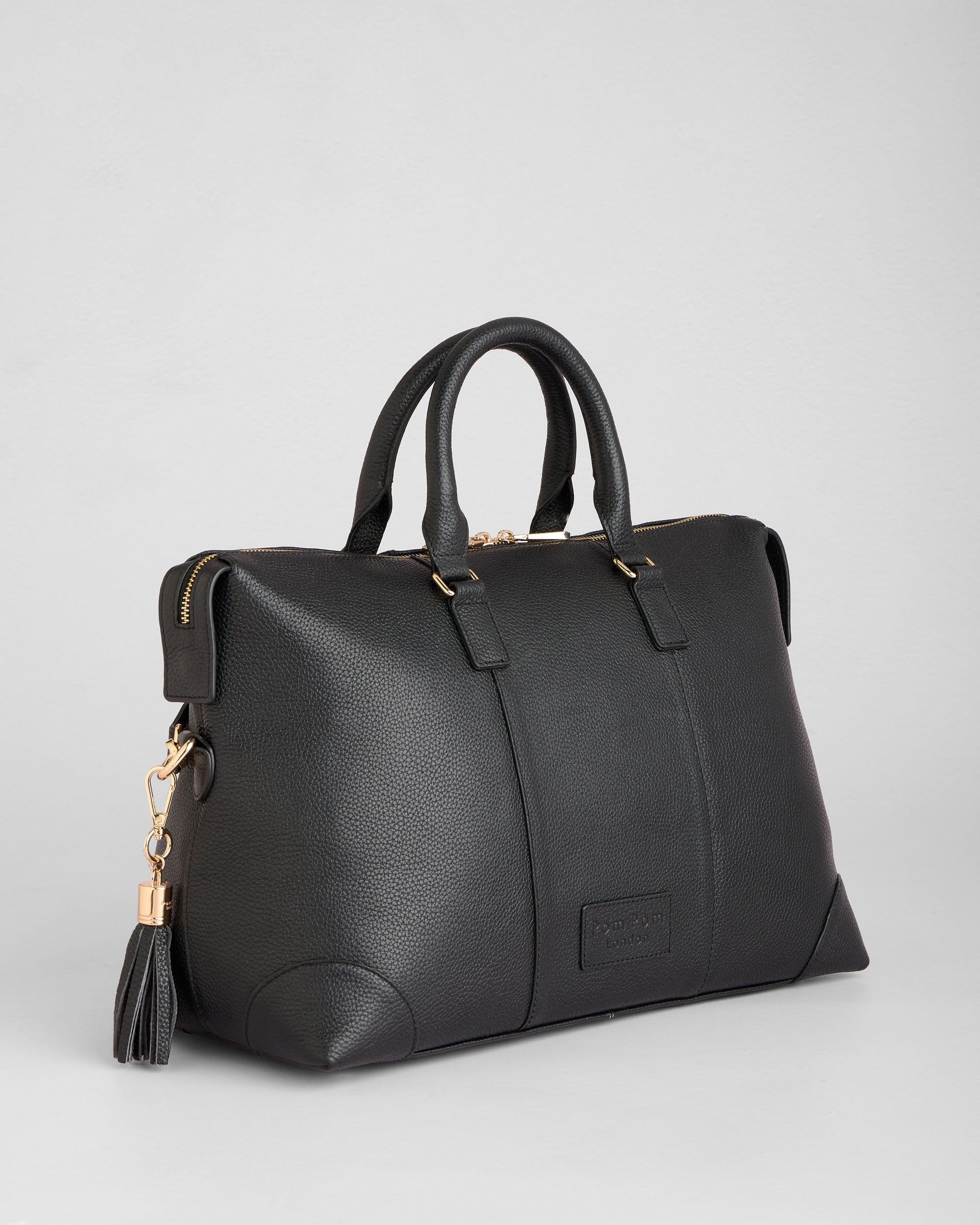 Pom Pom London Travel Bag Black