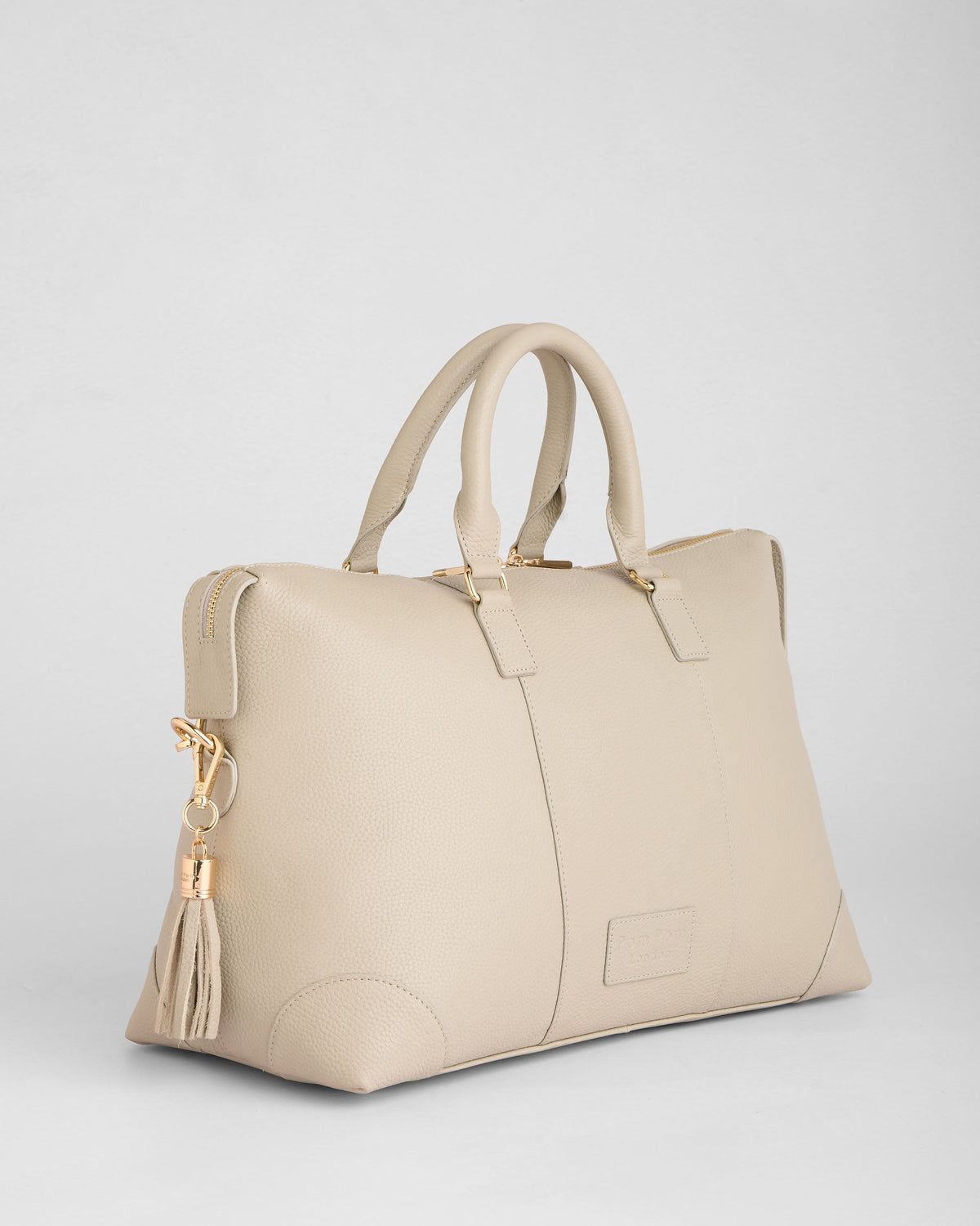 Pom Pom London Travel Bag Stone