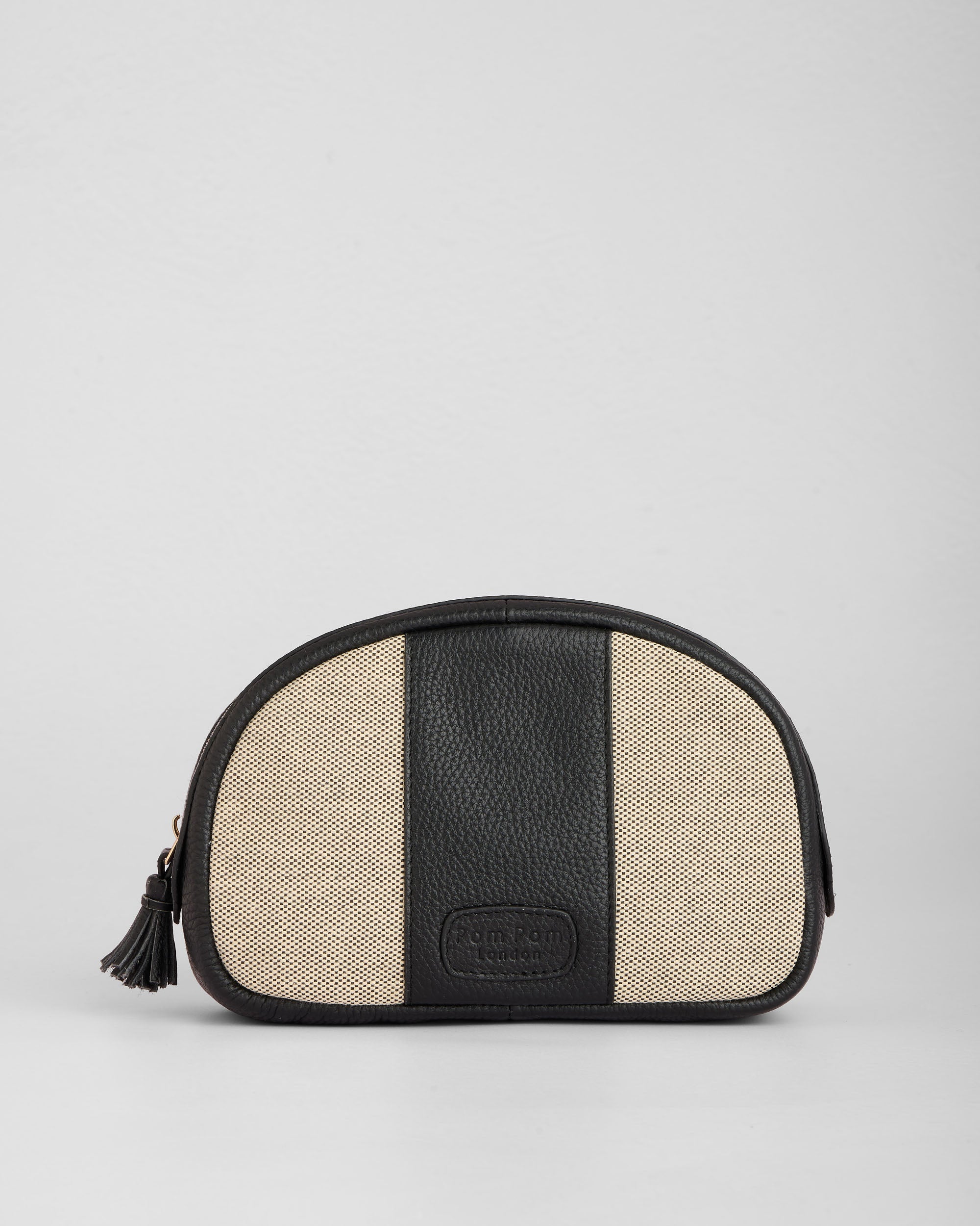 Pom Pom London Willesden Vanity Bag Black