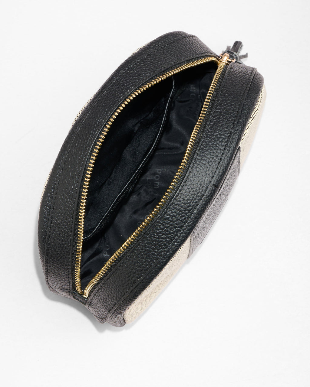 Pom Pom London Willesden Vanity Bag Black