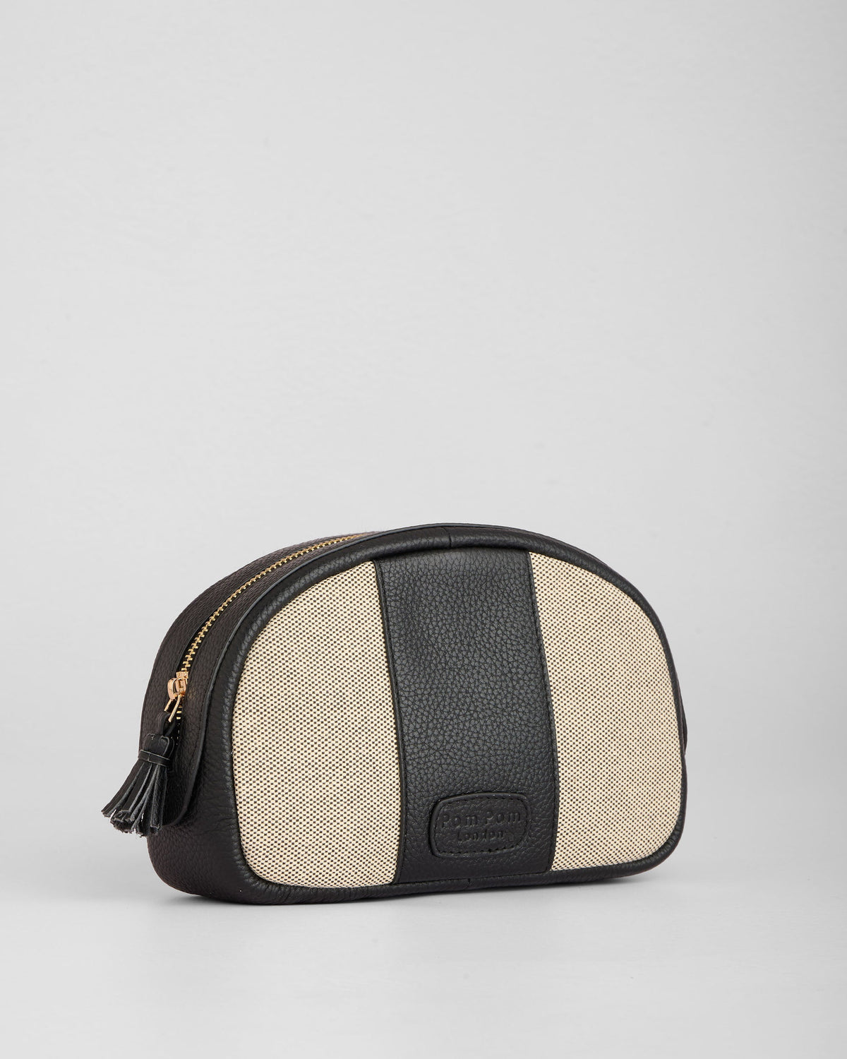 Pom Pom London Willesden Vanity Bag Black