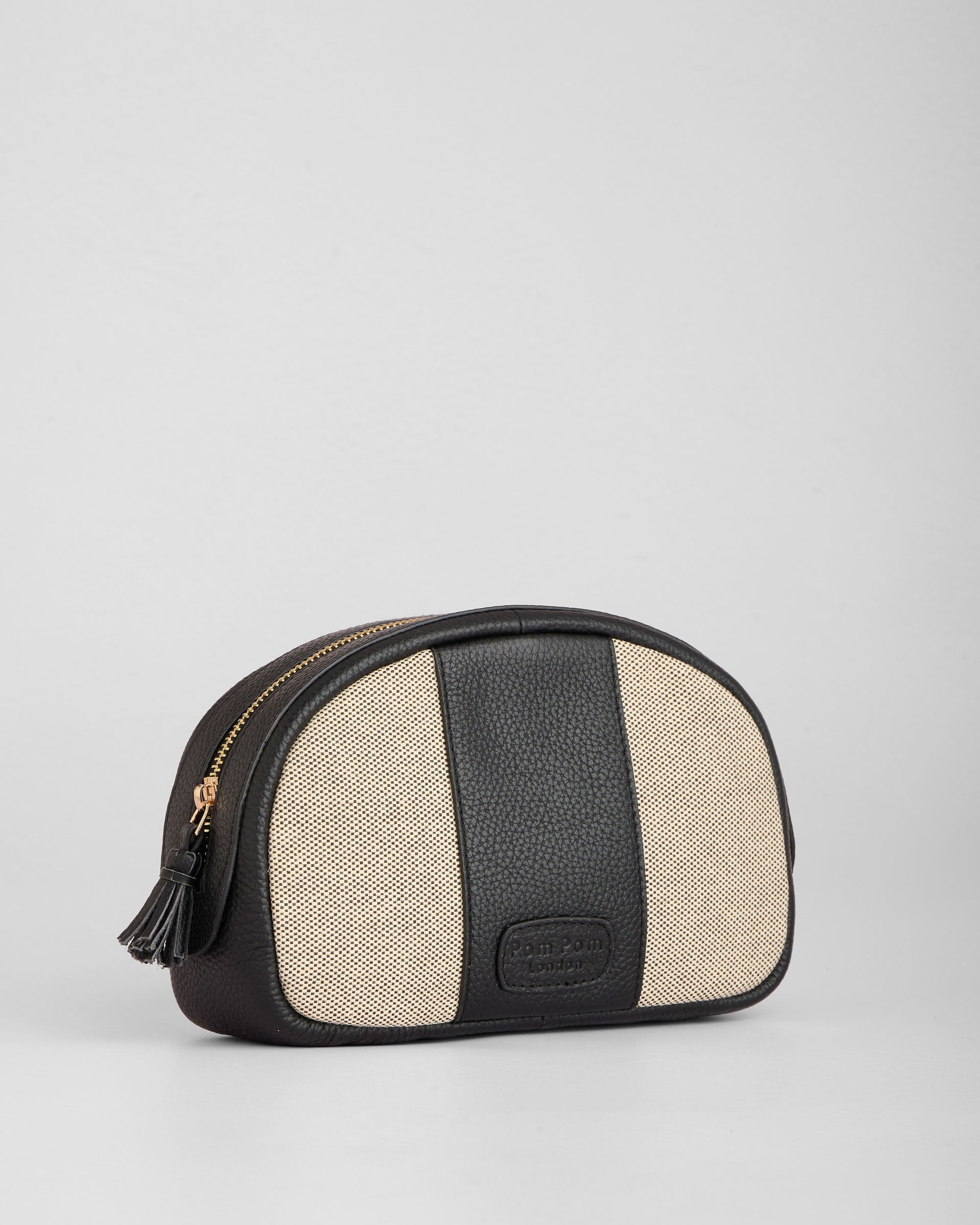 Pom Pom London Willesden Vanity Bag Black