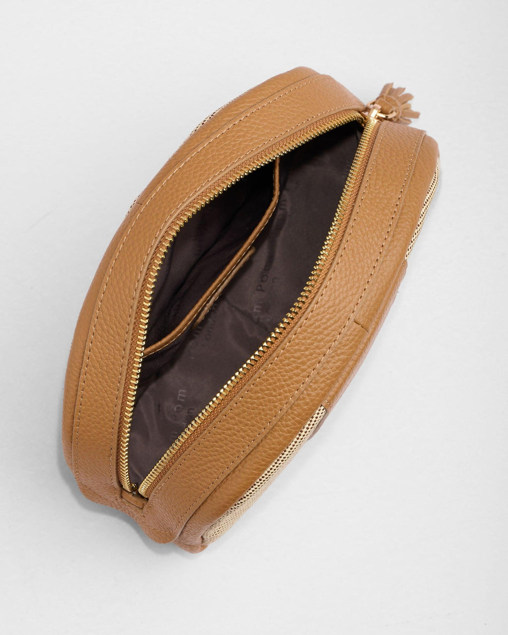 Pom Pom London Willesden Vanity Bag Maple