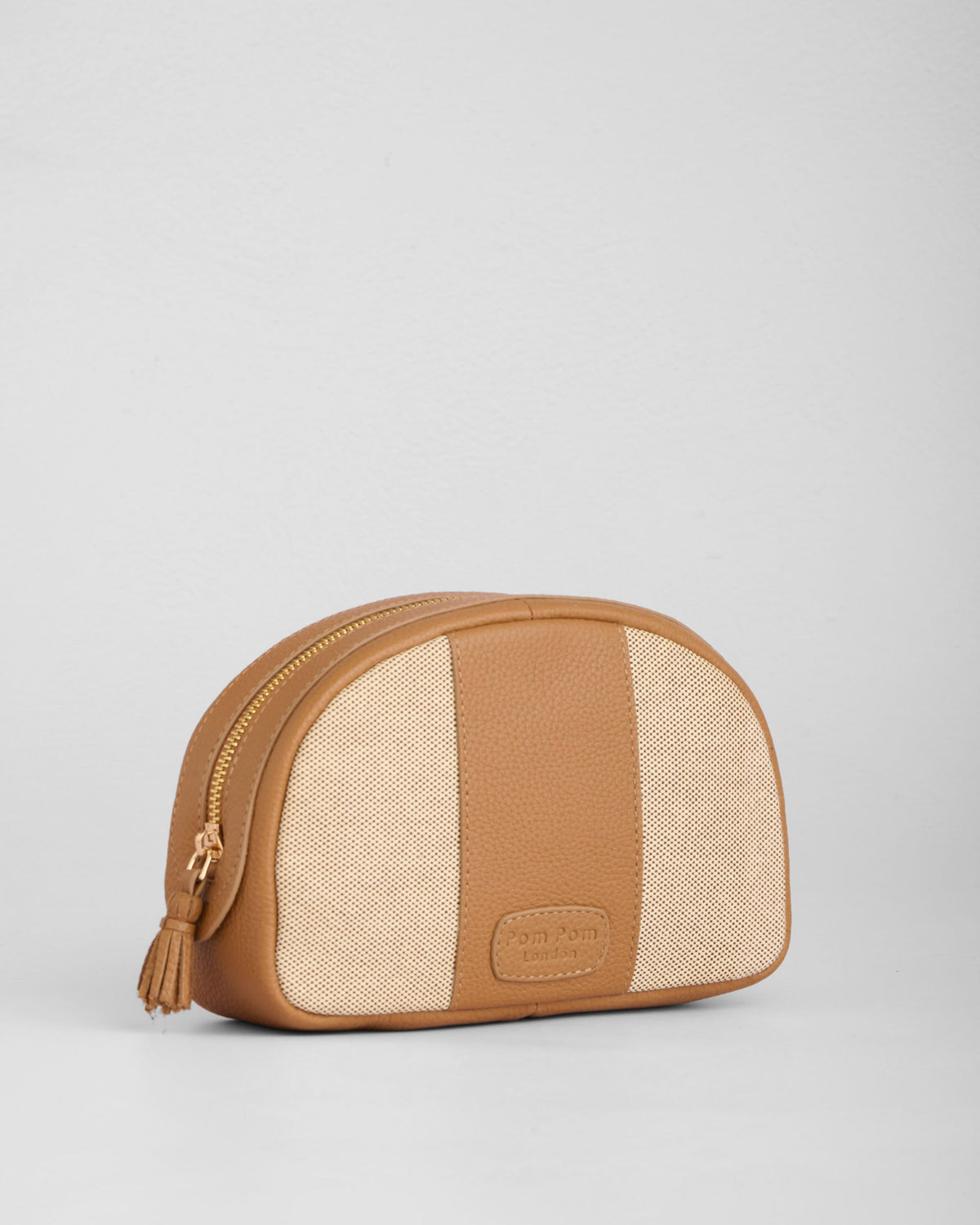 Pom Pom London Willesden Vanity Bag Maple