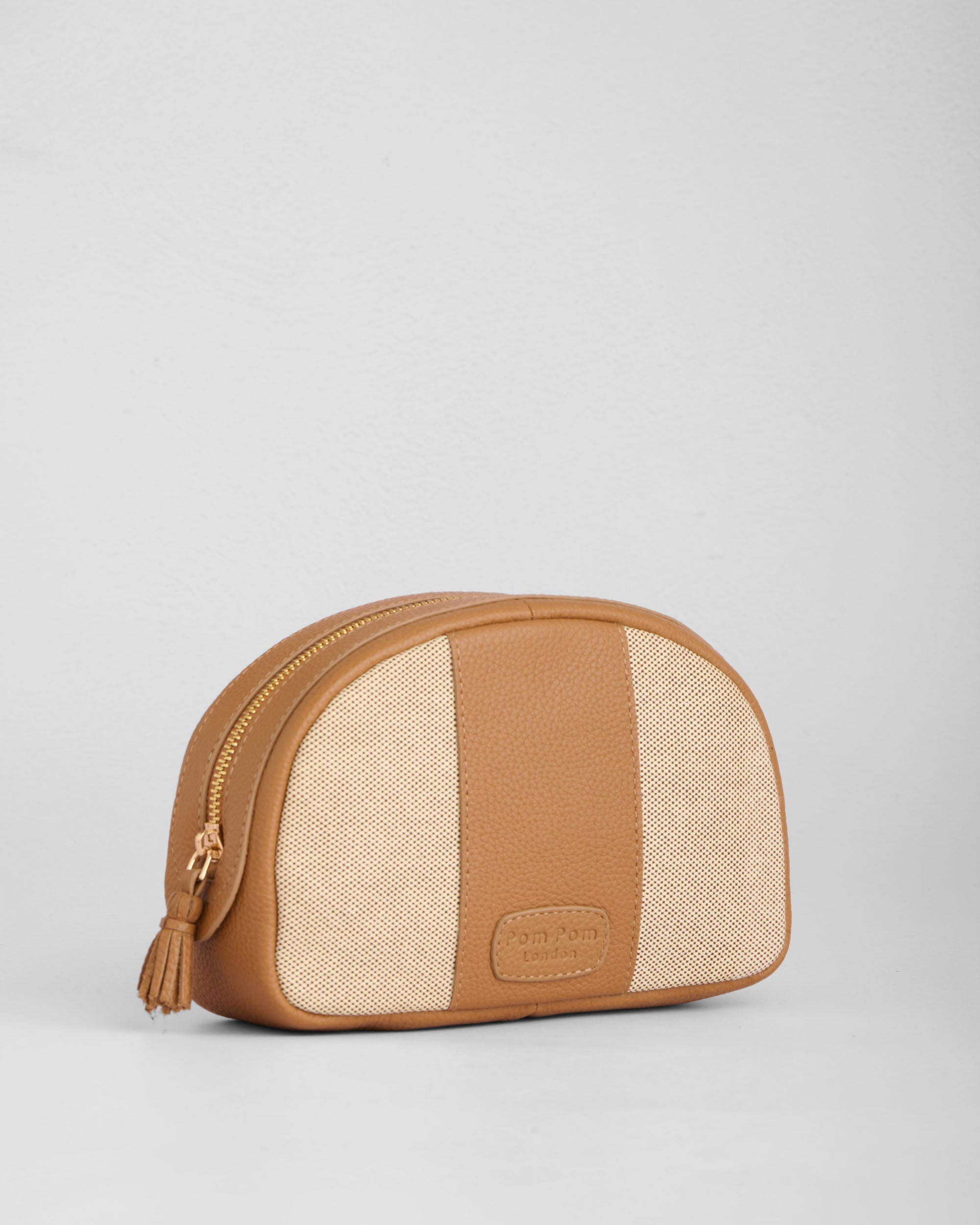 Pom Pom London Willesden Vanity Bag Maple