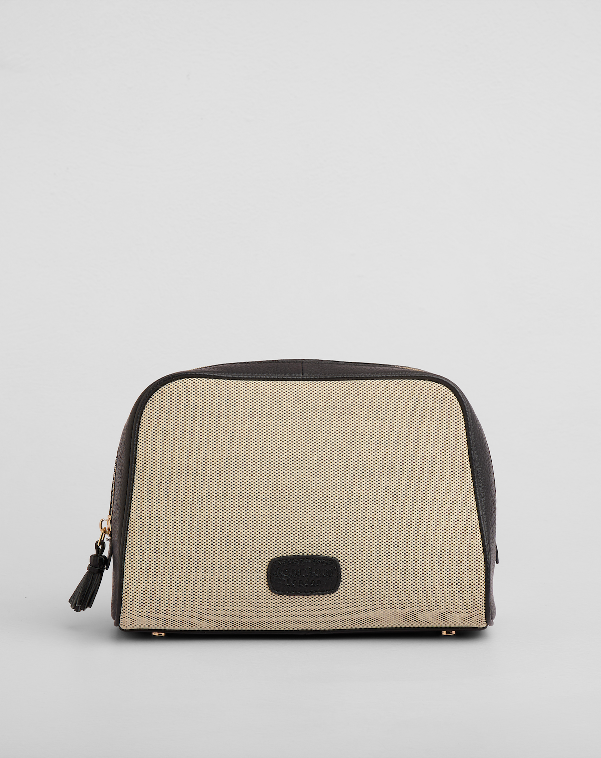 Pom Pom London Willesden Wash Bag Black