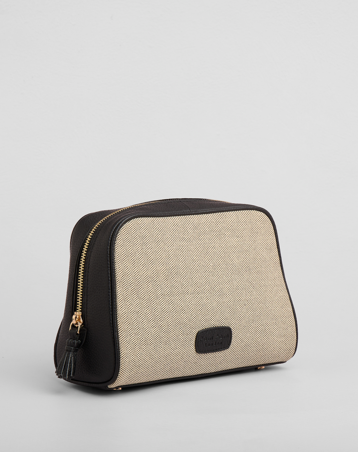 Pom Pom London Willesden Wash Bag Black