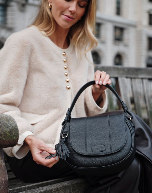Pom Pom London Wilmington Bag Black