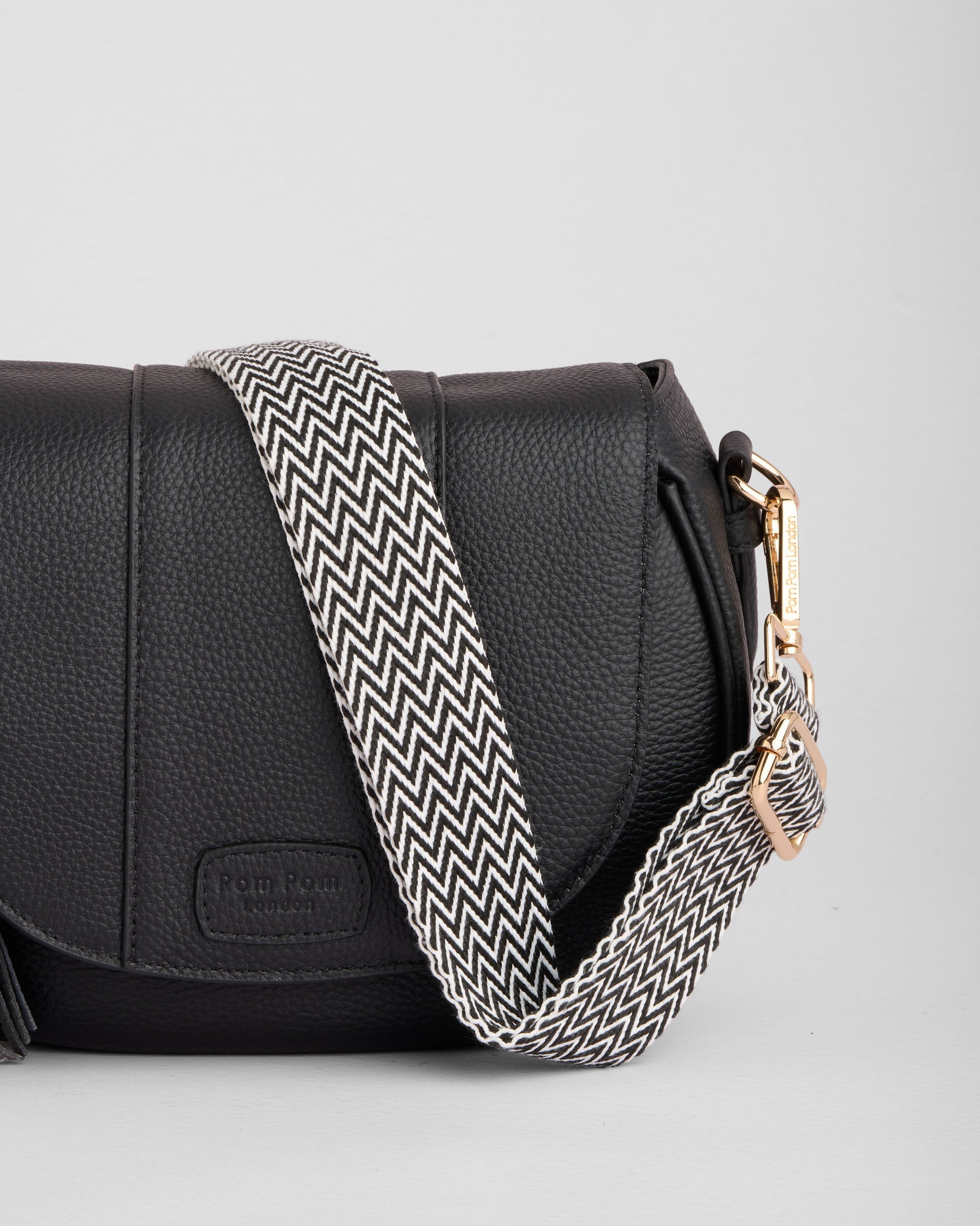 Pom Pom London Wilmington Bag Black