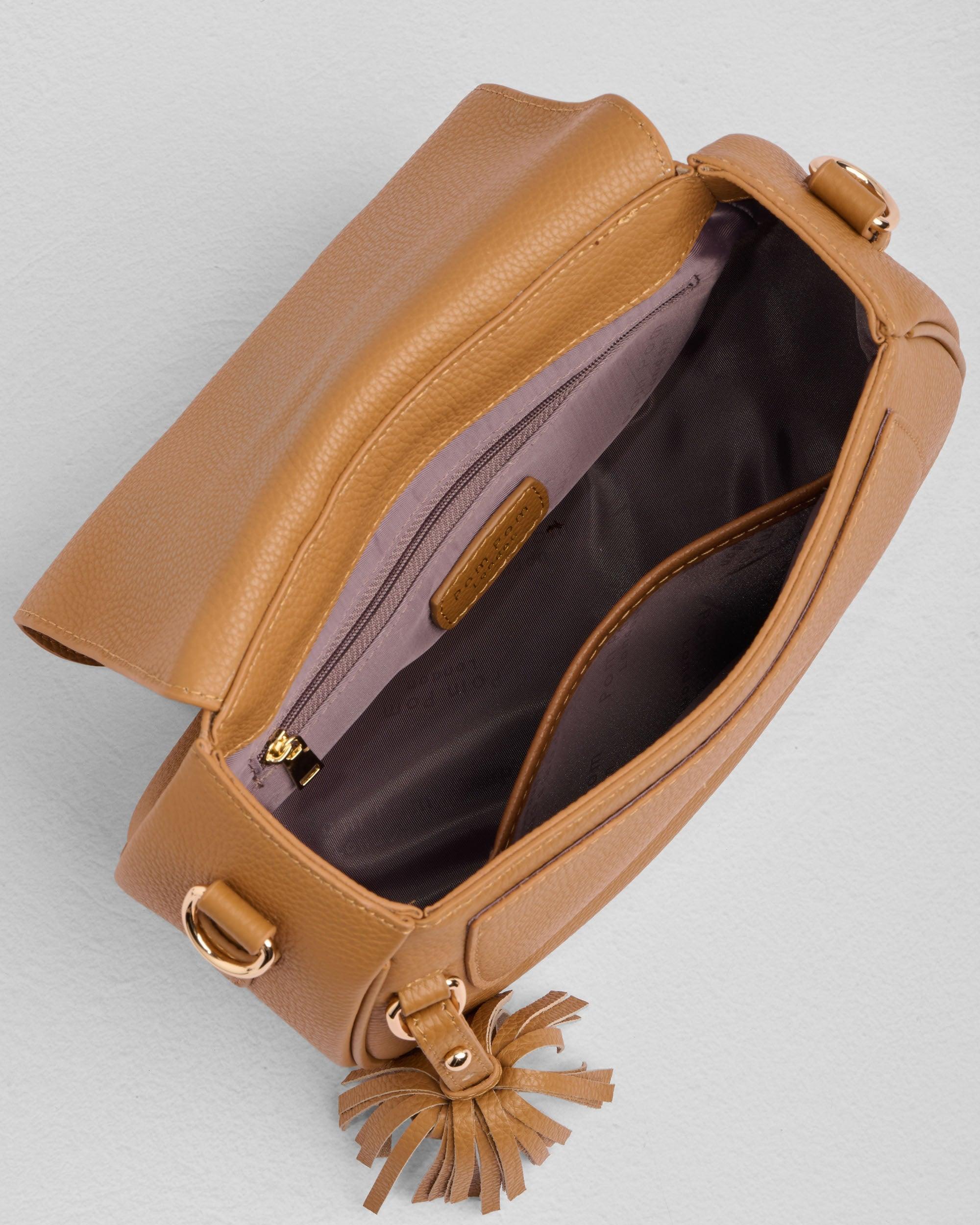 Pom Pom London Wilmington Bag Maple