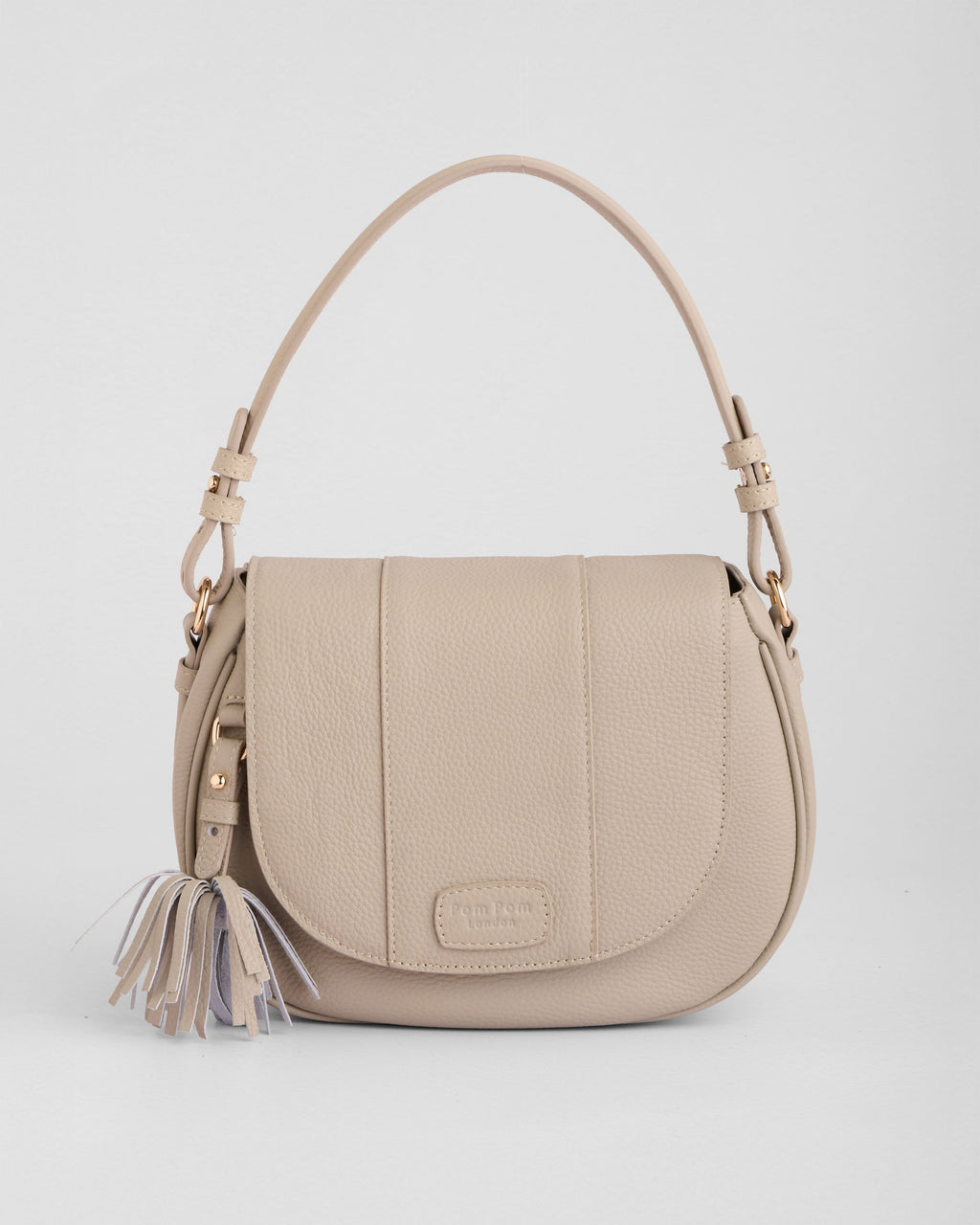 Pom Pom London Wilmington Bag Stone