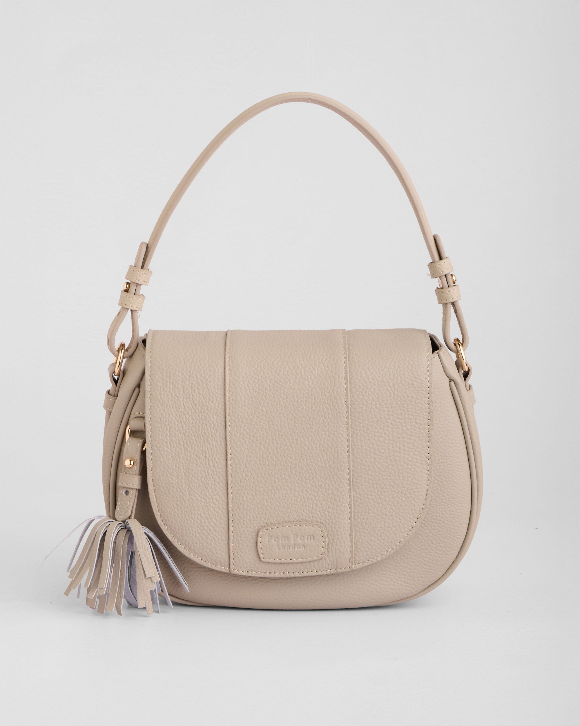 Pom Pom London Wilmington Bag Stone